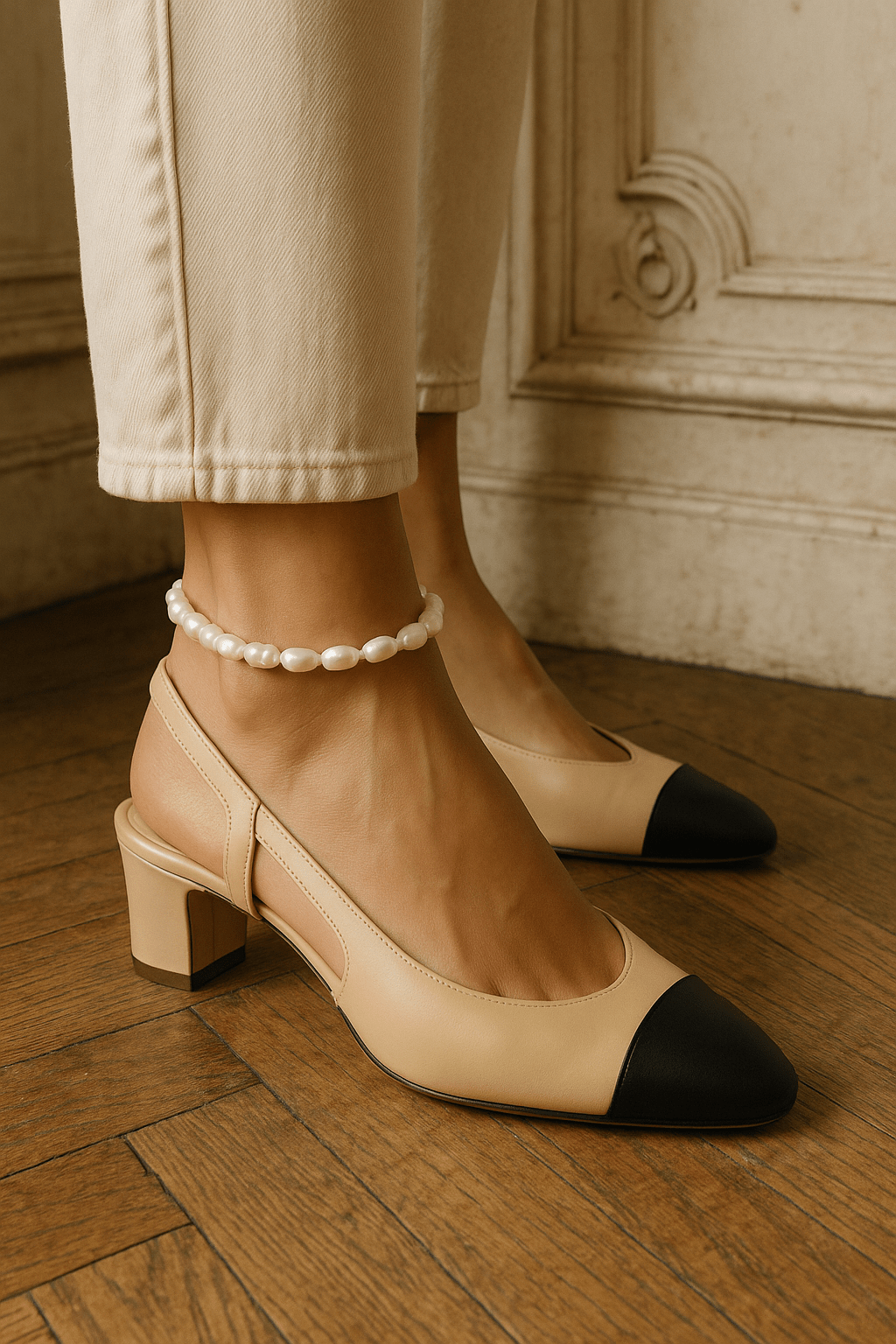 Jacey Pearl Anklet - has waterproof, durable, elegant and vintage inspired jewelry