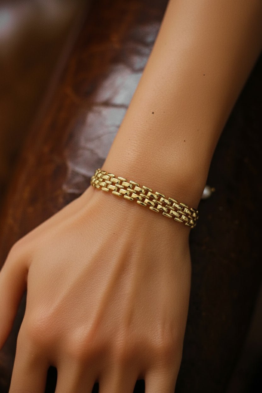Jeanne Bracelet & Ring - has waterproof, durable, elegant and vintage inspired jewelry