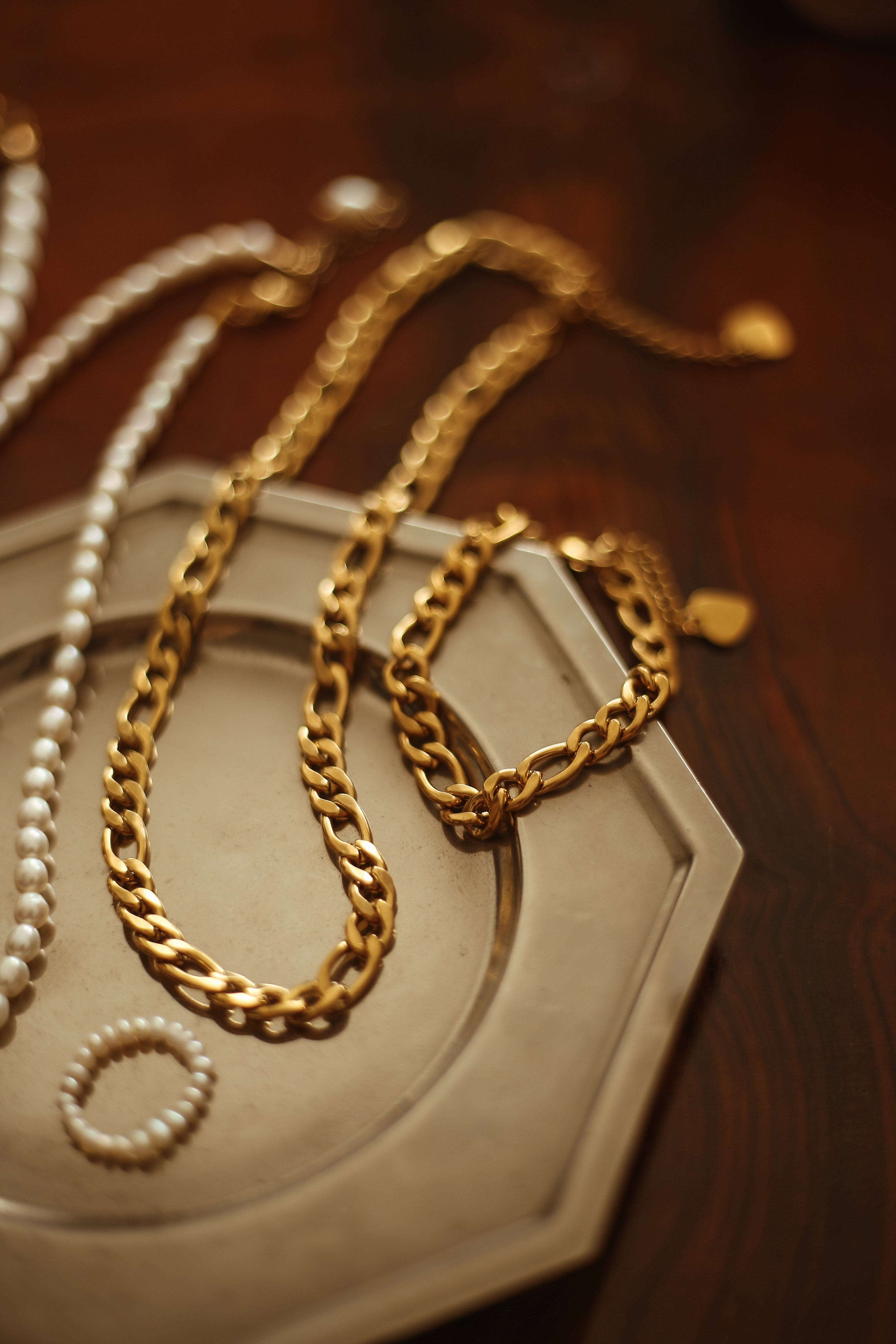 Justus Necklace - has waterproof, durable, elegant and vintage inspired jewelry