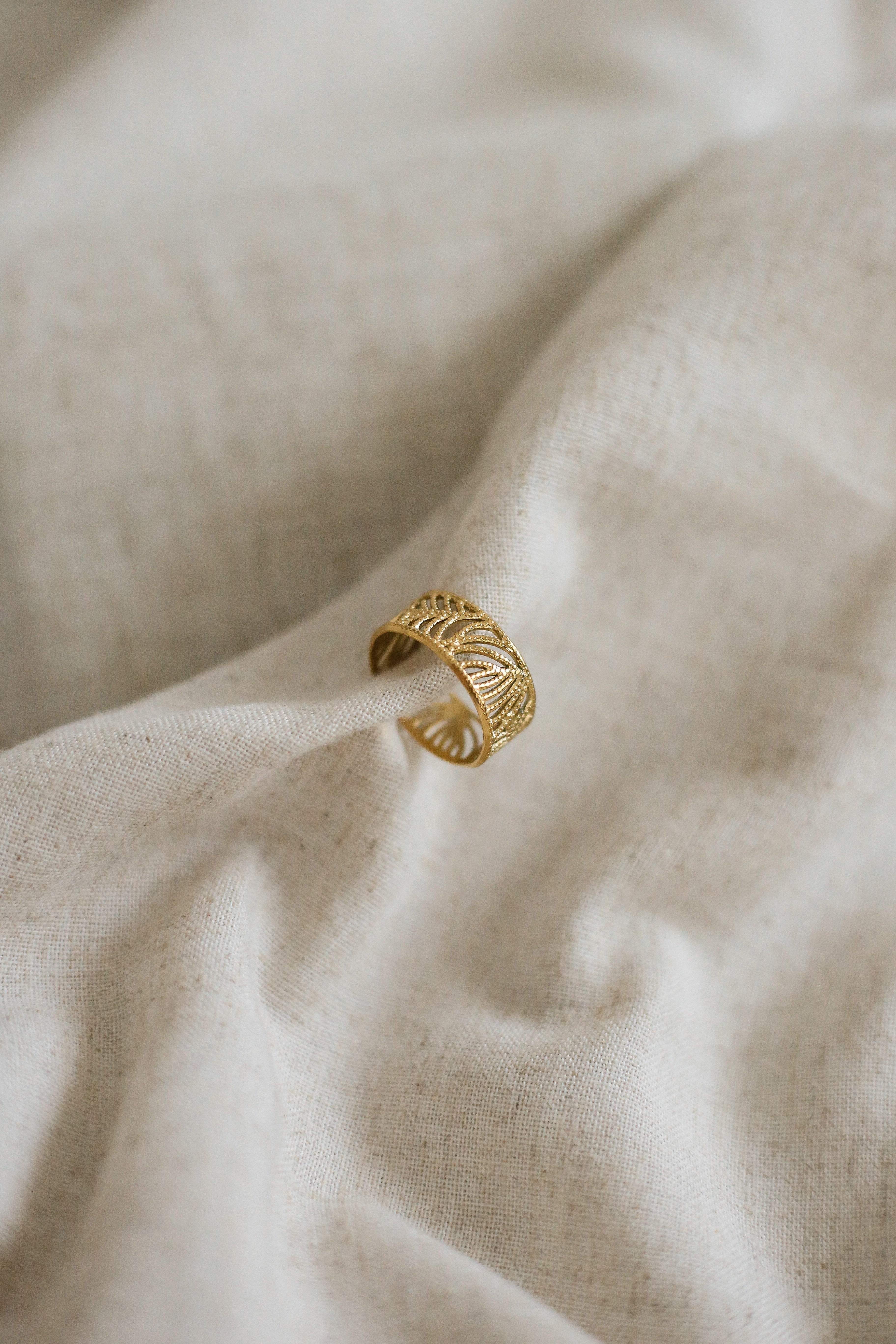 Leontine Ring - has waterproof, durable, elegant and vintage inspired jewelry