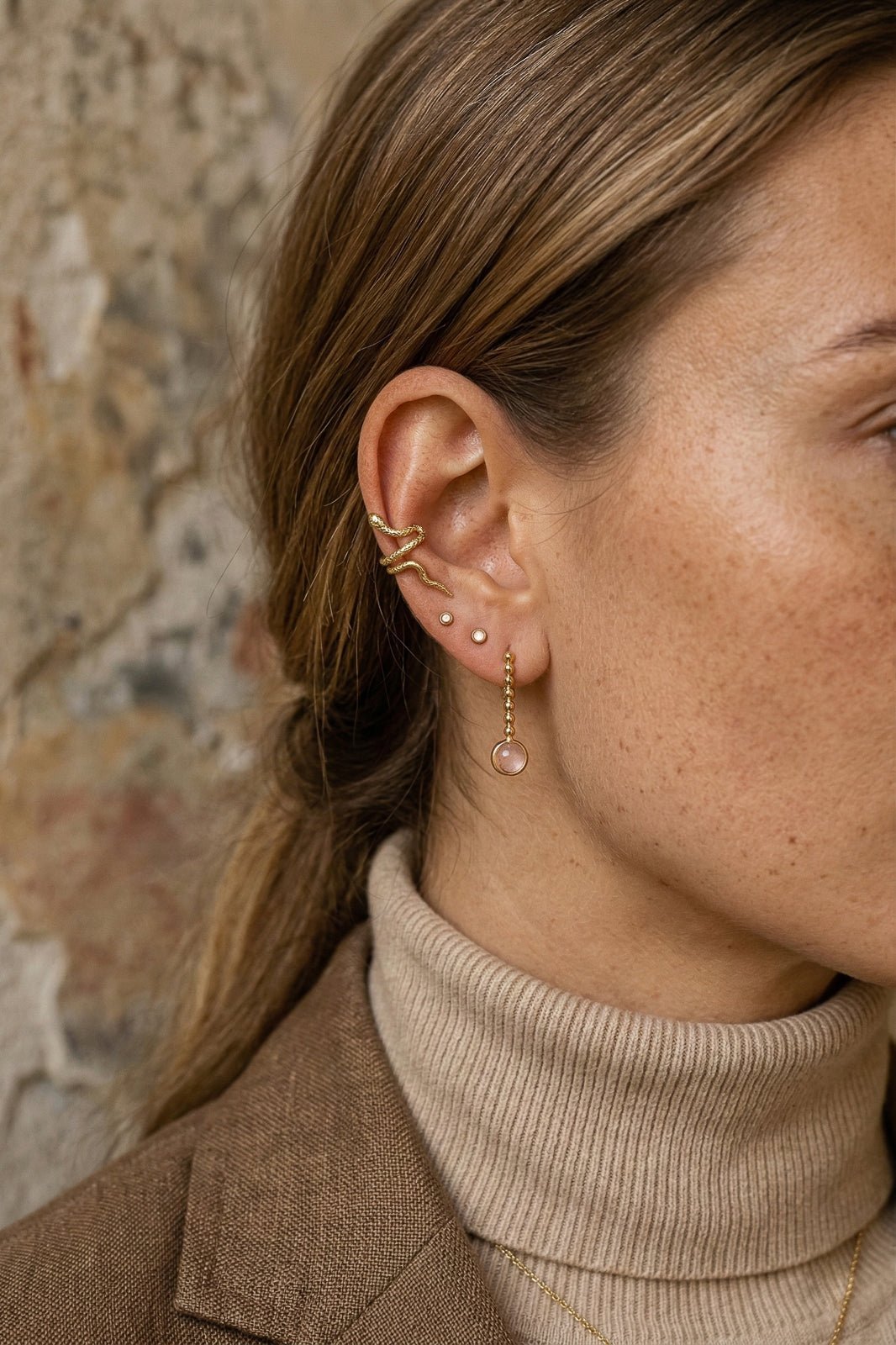 Liora Ear Cuff - has waterproof, durable, elegant and vintage inspired jewelry