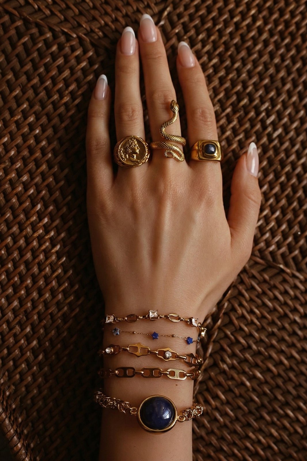 Liora Ring - has waterproof, durable, elegant and vintage inspired jewelry