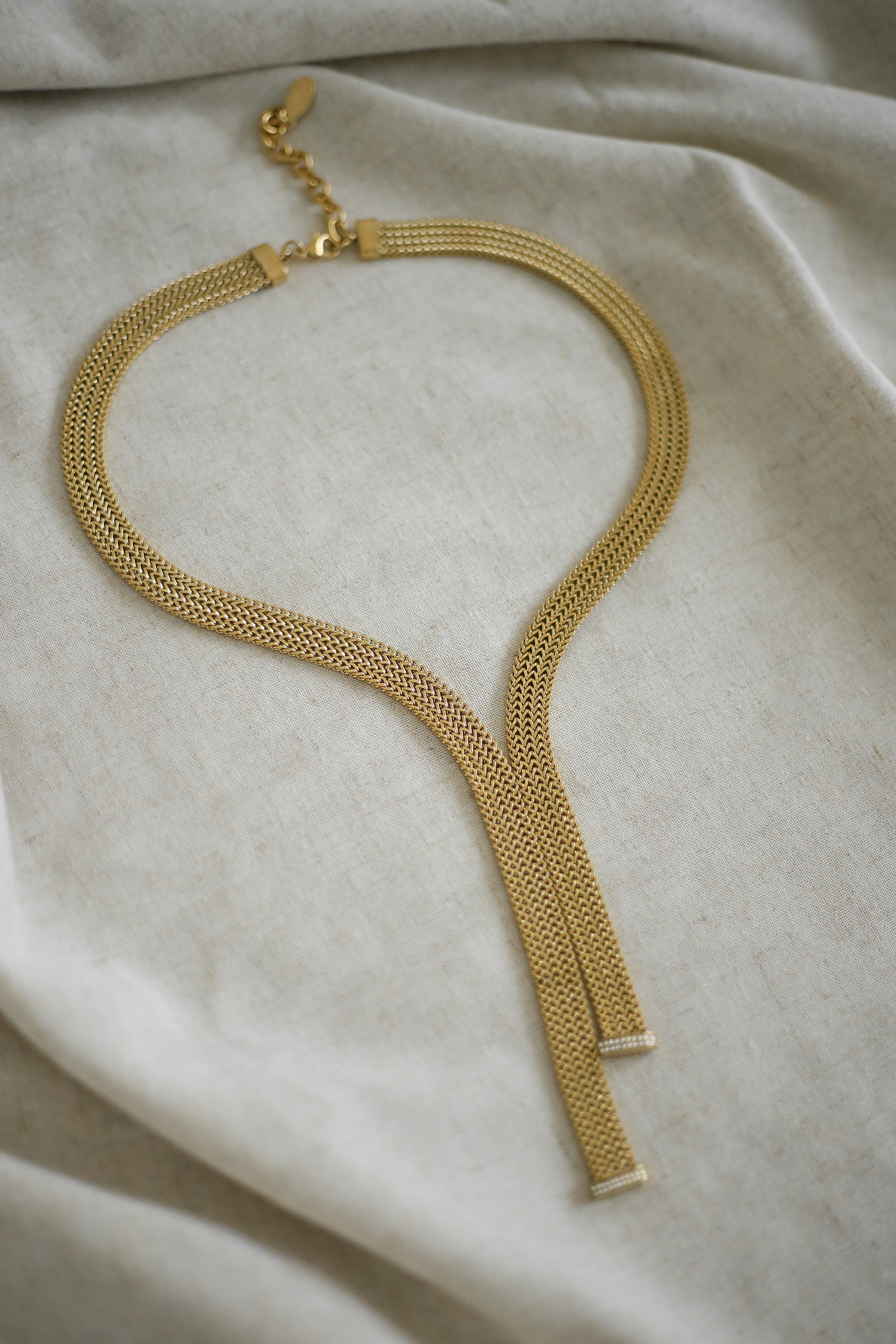 Lucasta Necklace - has waterproof, durable, elegant and vintage inspired jewelry