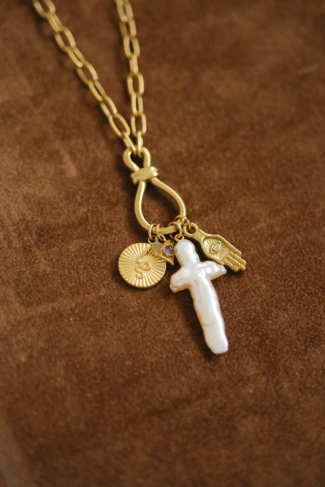 Maristella Necklace - has waterproof, durable, elegant and vintage inspired jewelry