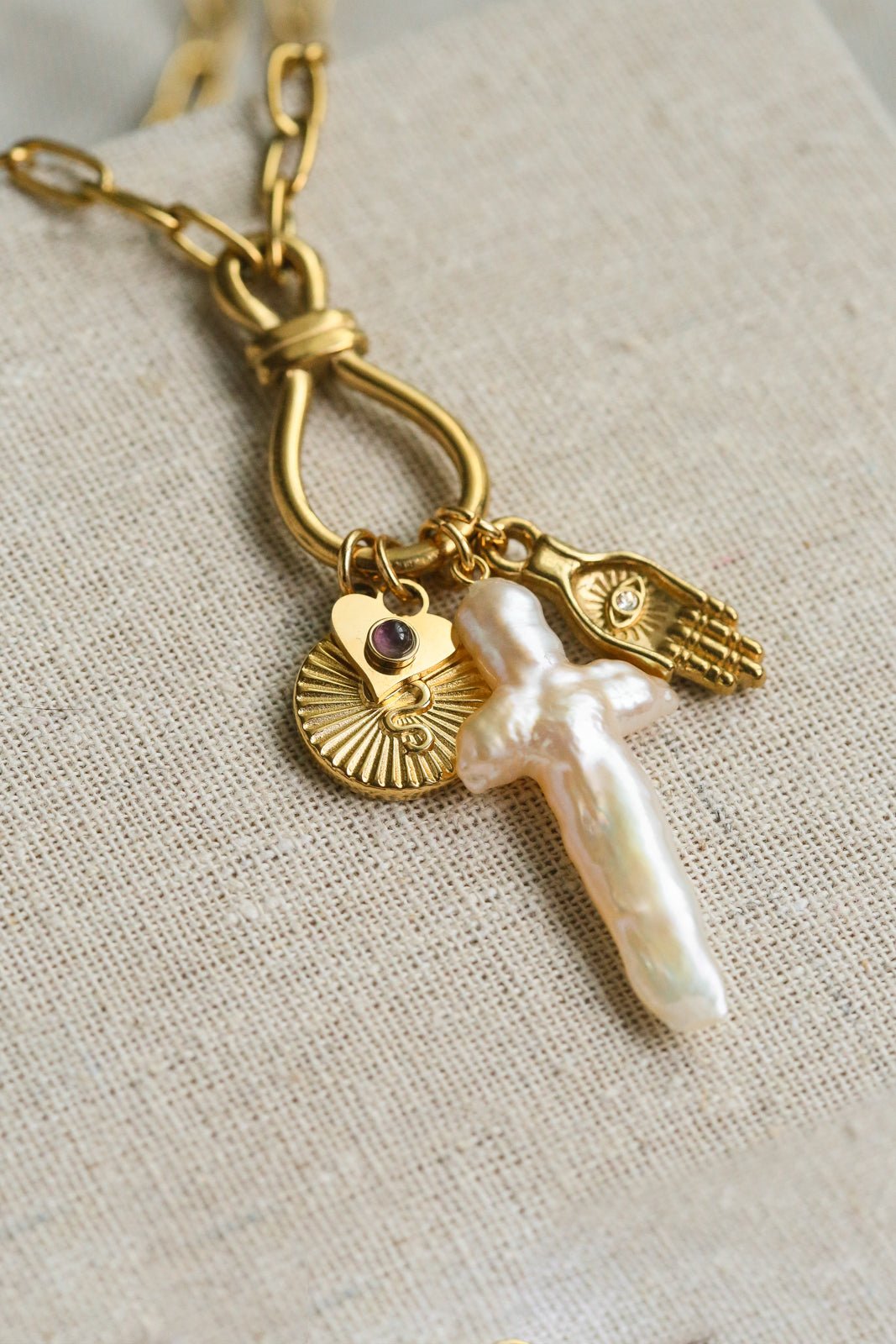 Maristella Necklace - has waterproof, durable, elegant and vintage inspired jewelry