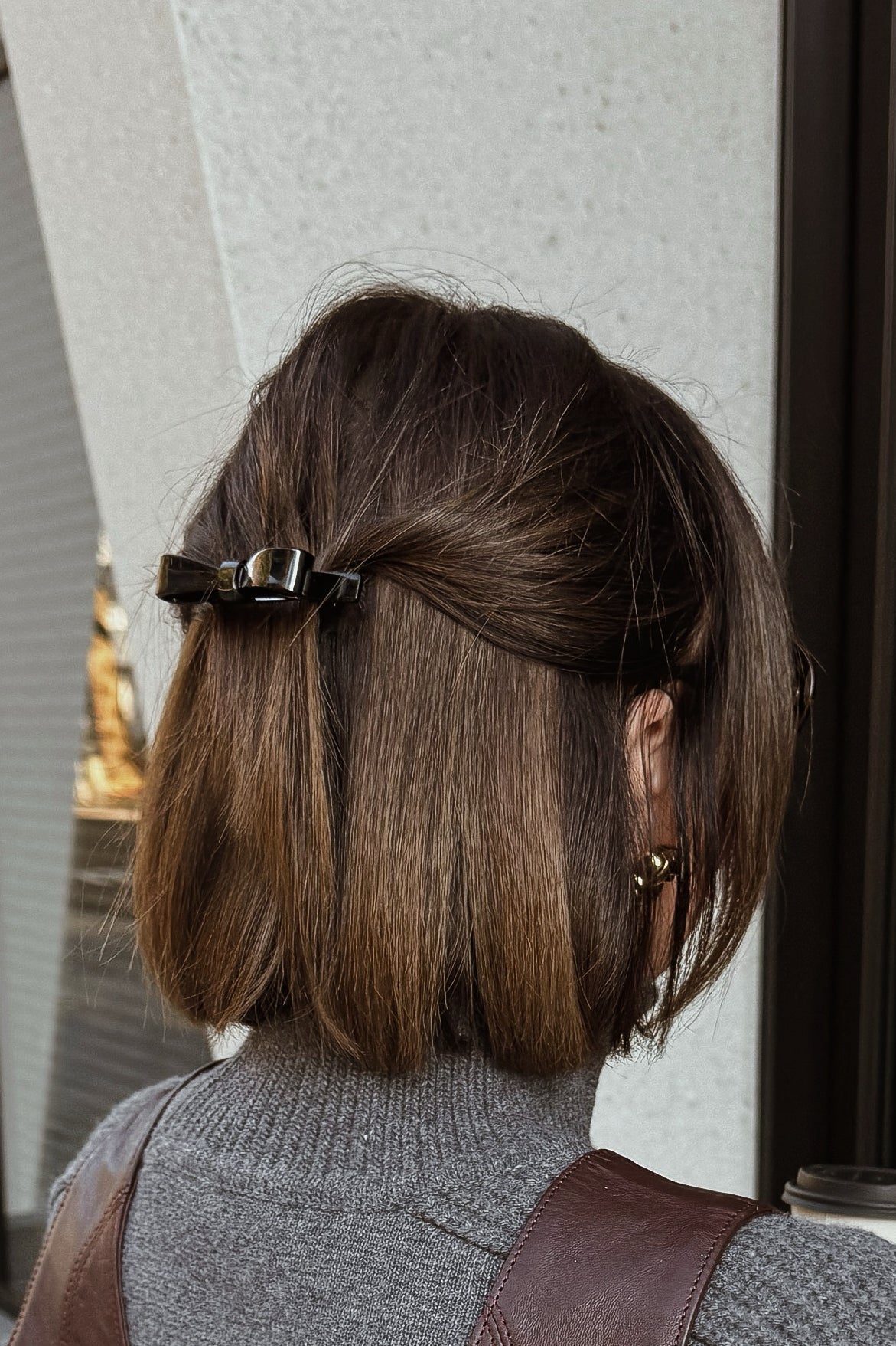 Mary Bow Barrette - Boutique Minimaliste has waterproof, durable, elegant and vintage inspired jewelry