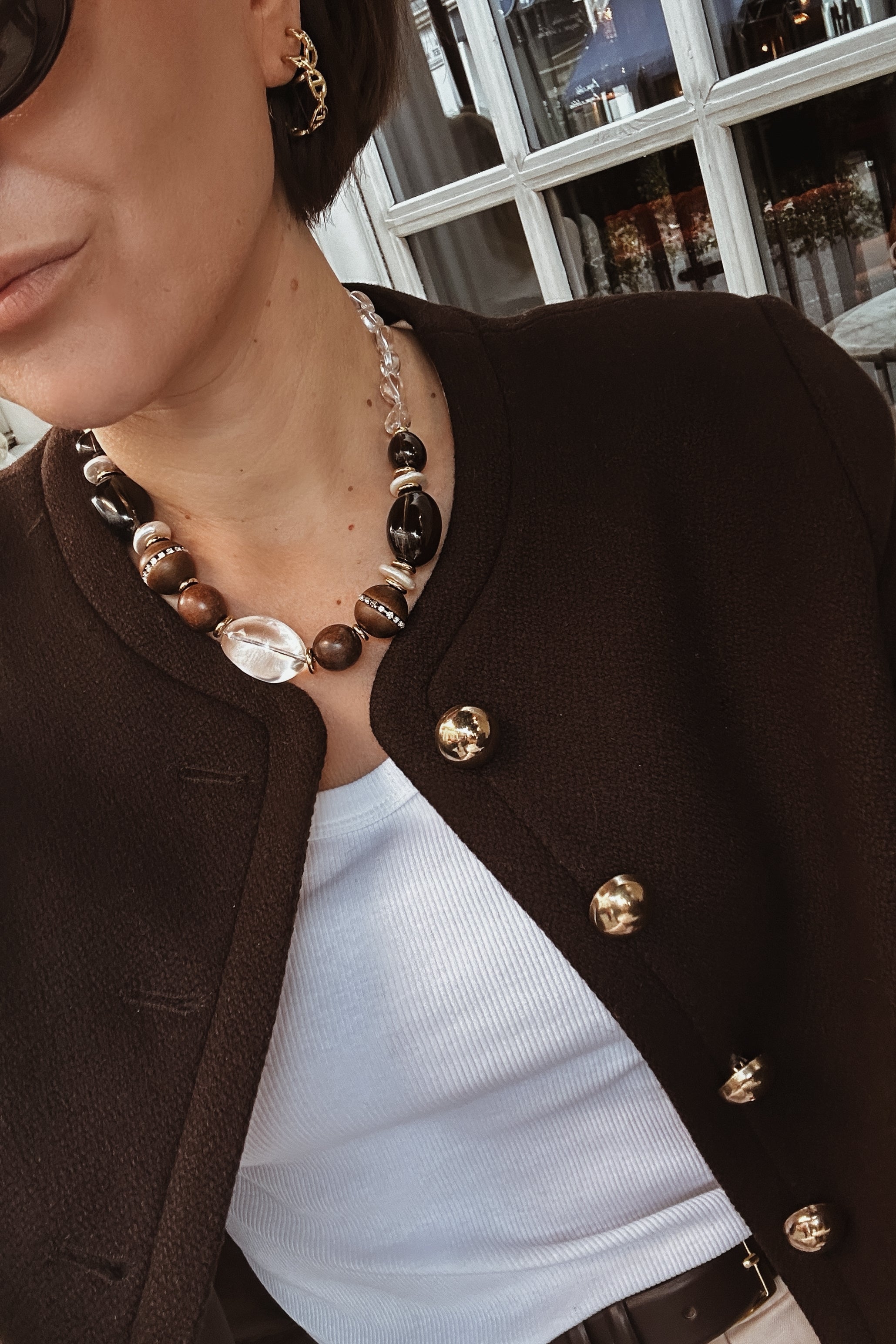 Mayfair Hoops - Boutique Minimaliste has waterproof, durable, elegant and vintage inspired jewelry