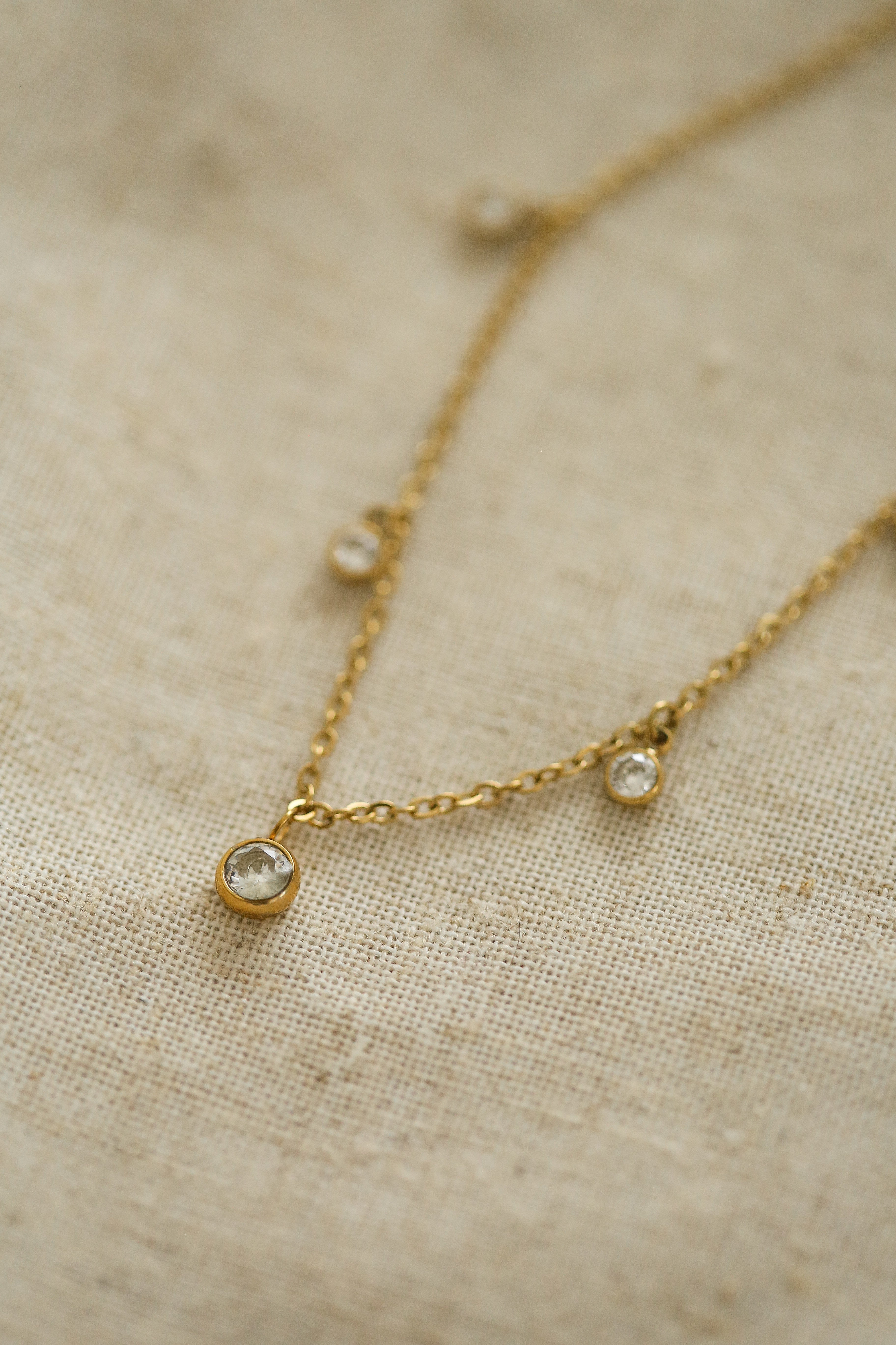 Mireille Anklet - has waterproof, durable, elegant and vintage inspired jewelry