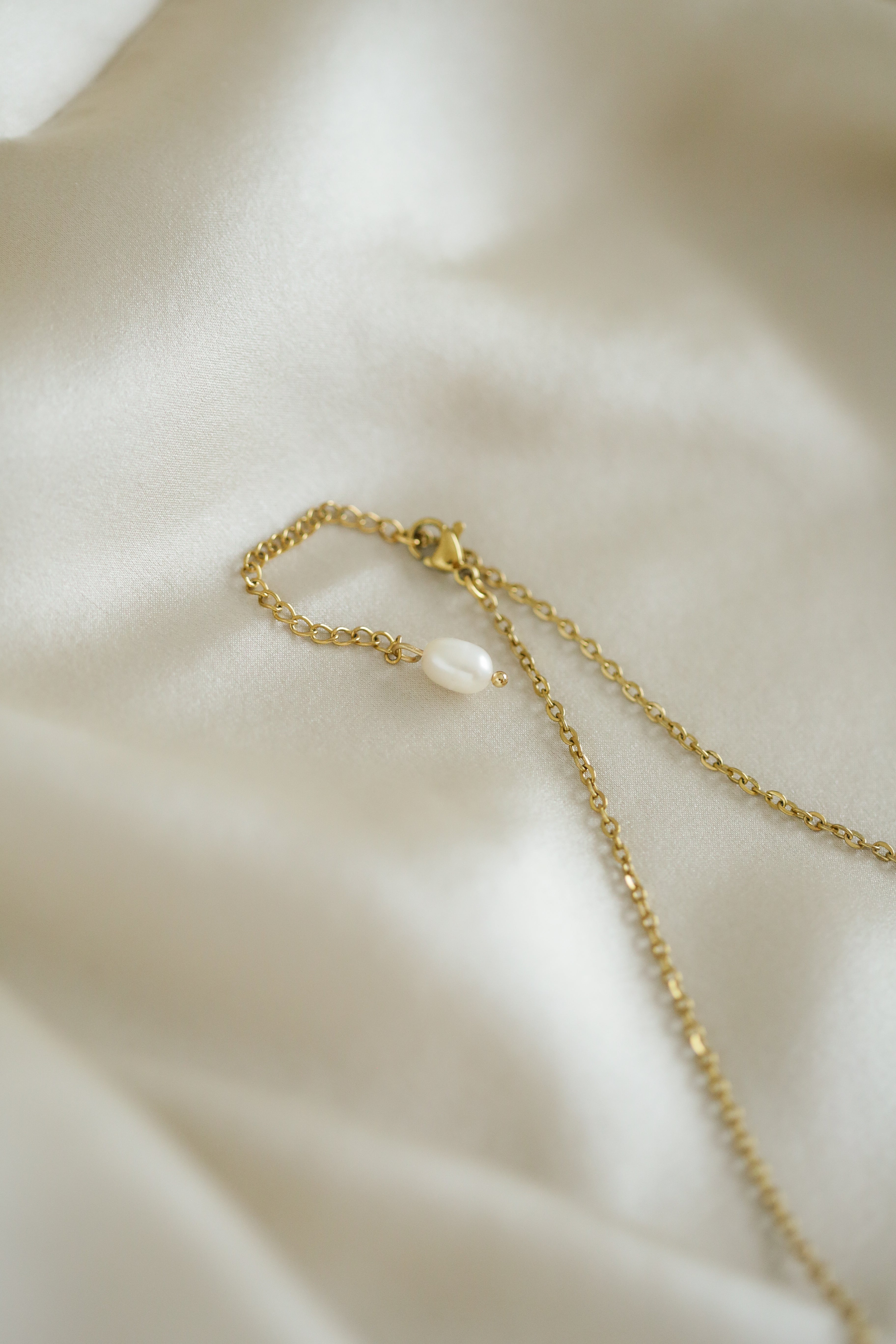 Mother of Pearl Cameo Necklace - Boutique Minimaliste has waterproof, durable, elegant and vintage inspired jewelry