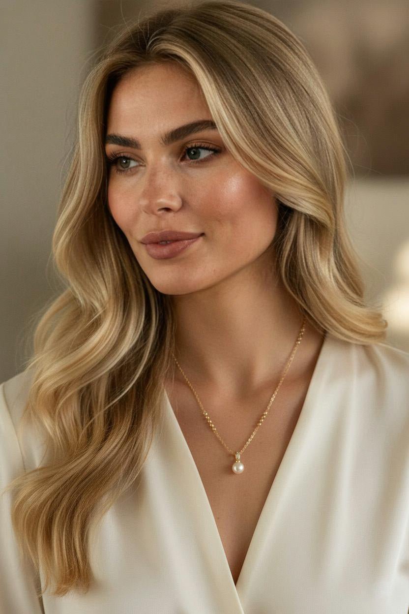 Odélie (vintage) Necklace - has waterproof, durable, elegant and vintage inspired jewelry