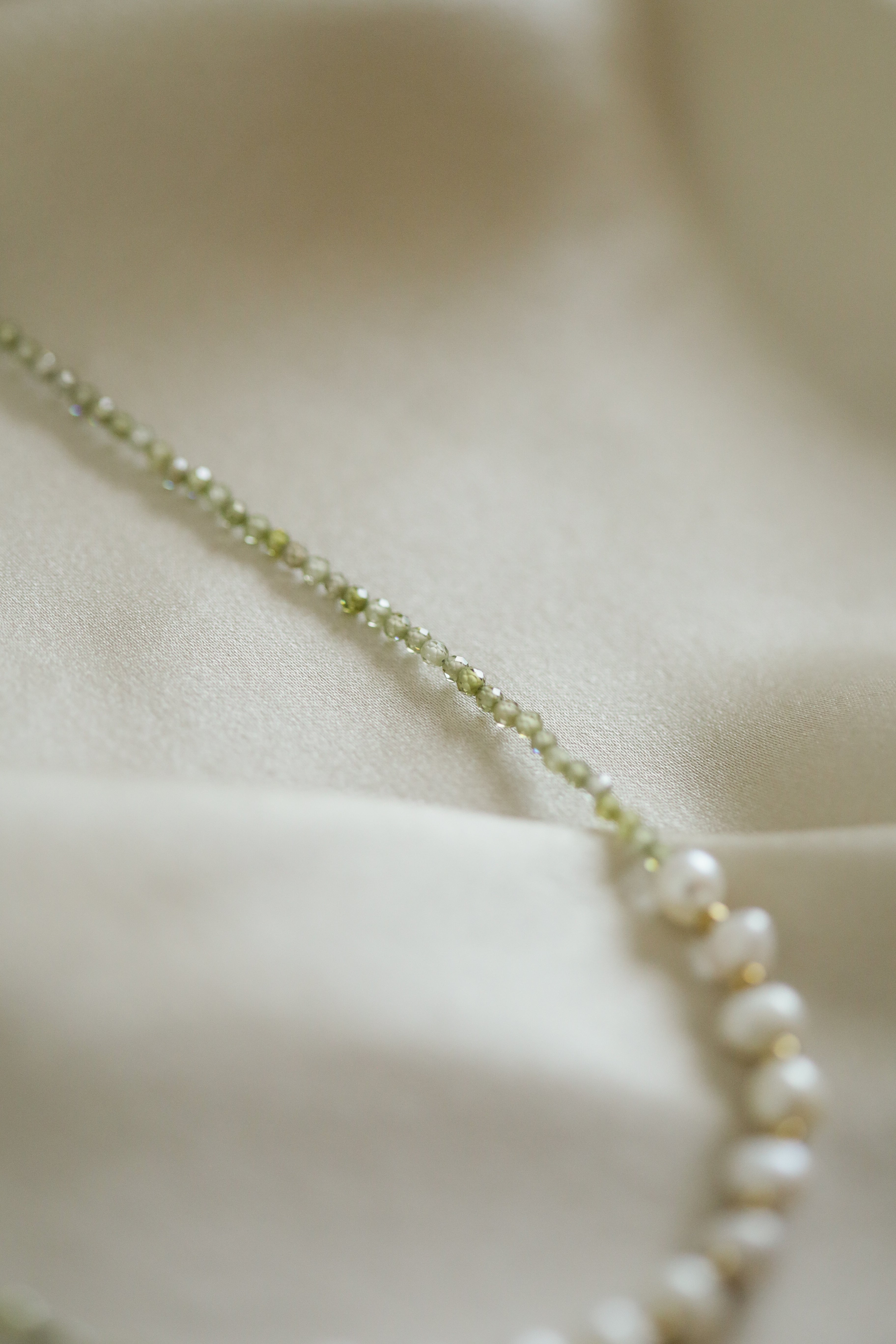 Pearls & Crystals Necklace - Boutique Minimaliste has waterproof, durable, elegant and vintage inspired jewelry