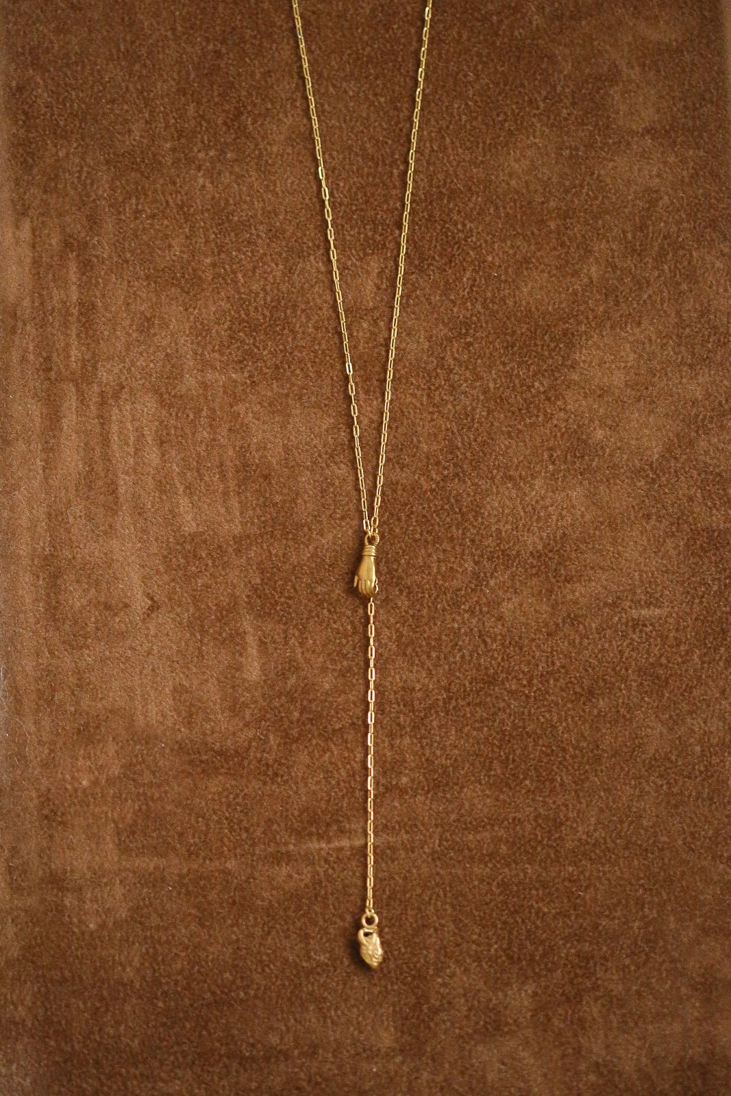 Rosalie Lariat Necklace - has waterproof, durable, elegant and vintage inspired jewelry