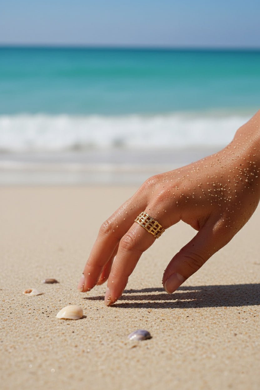 Severine Ring - has waterproof, durable, elegant and vintage inspired jewelry