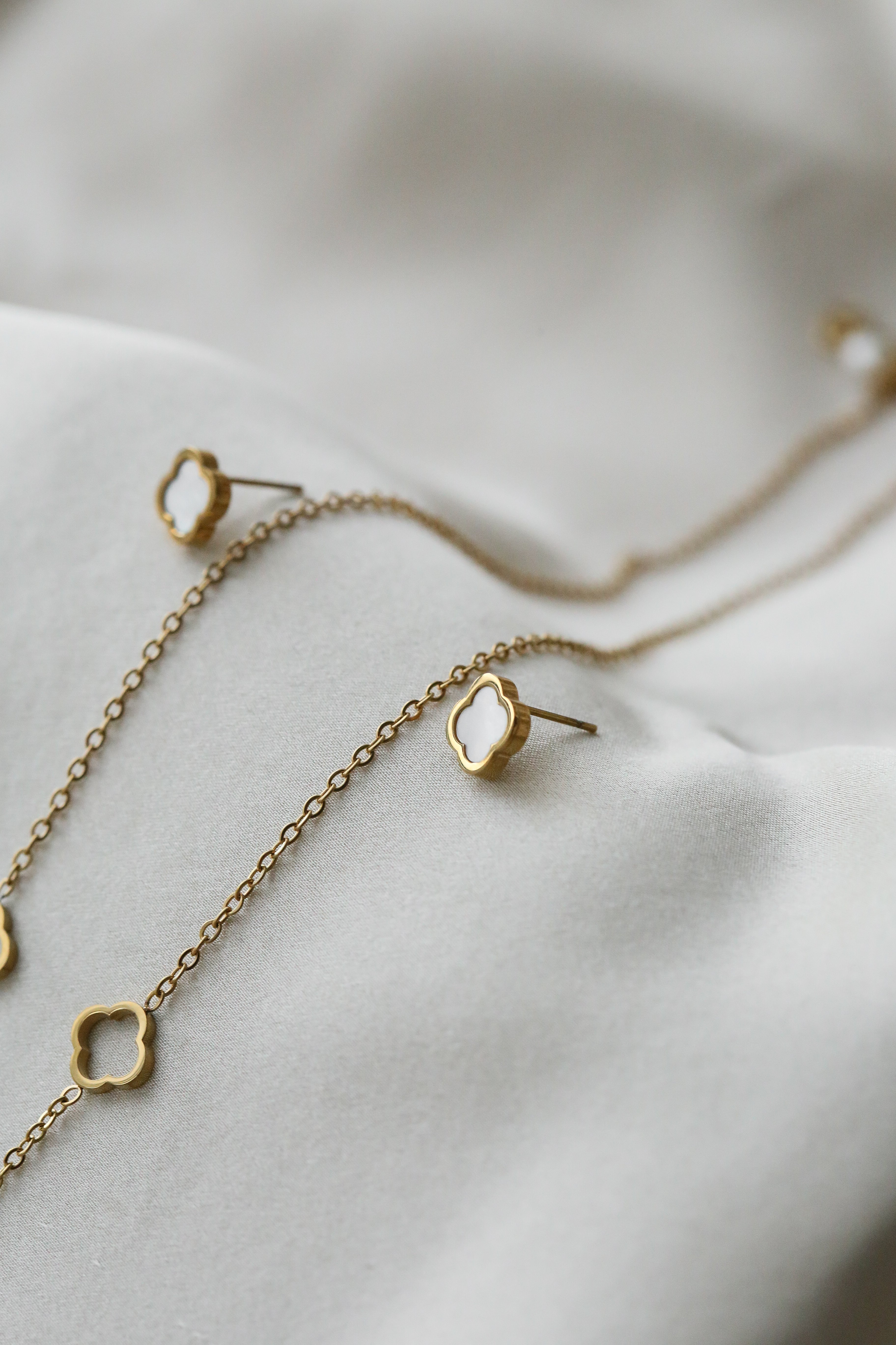 Viola Studs - has waterproof, durable, elegant and vintage inspired jewelry