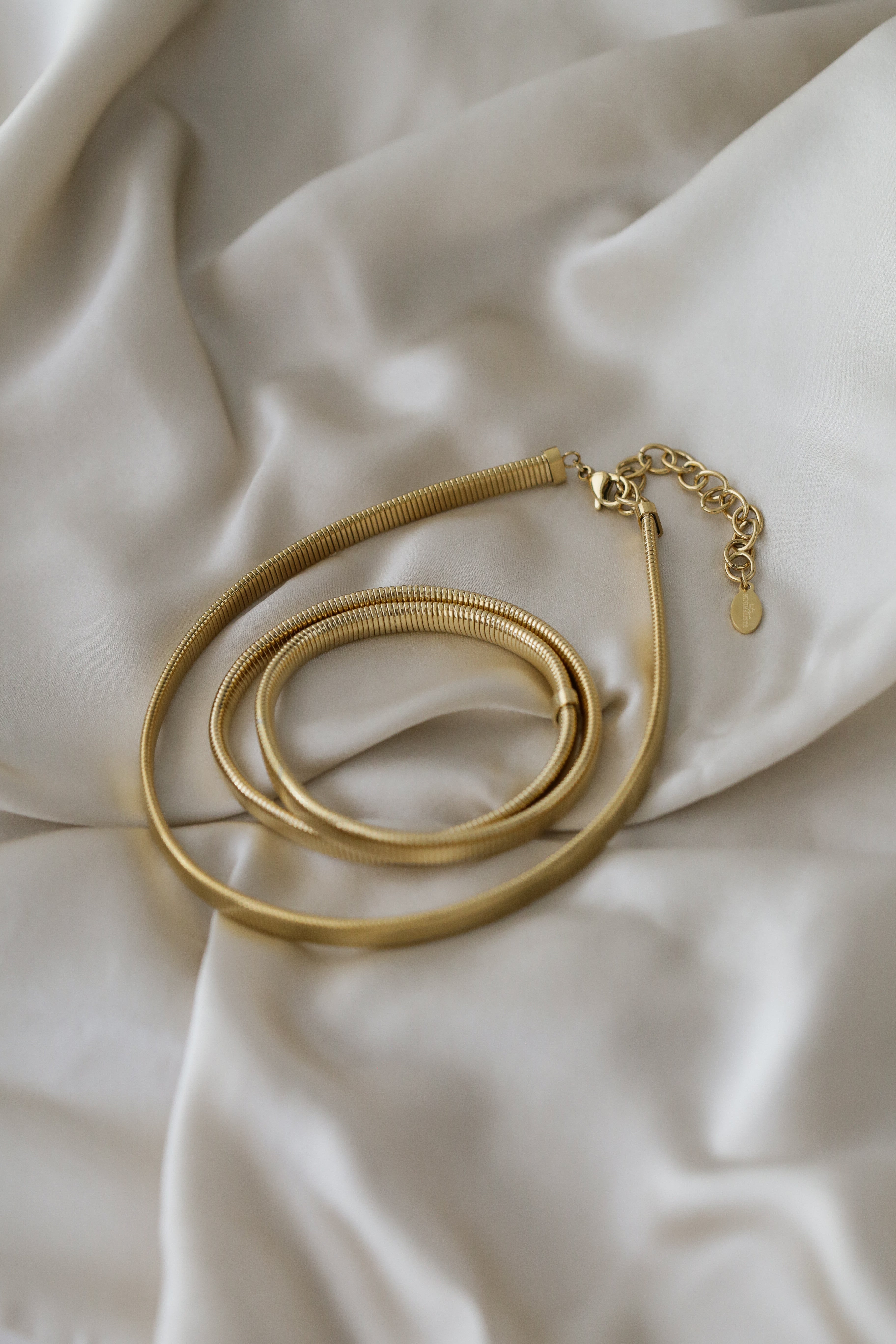 Xyla Double Bangle - has waterproof, durable, elegant and vintage inspired jewelry