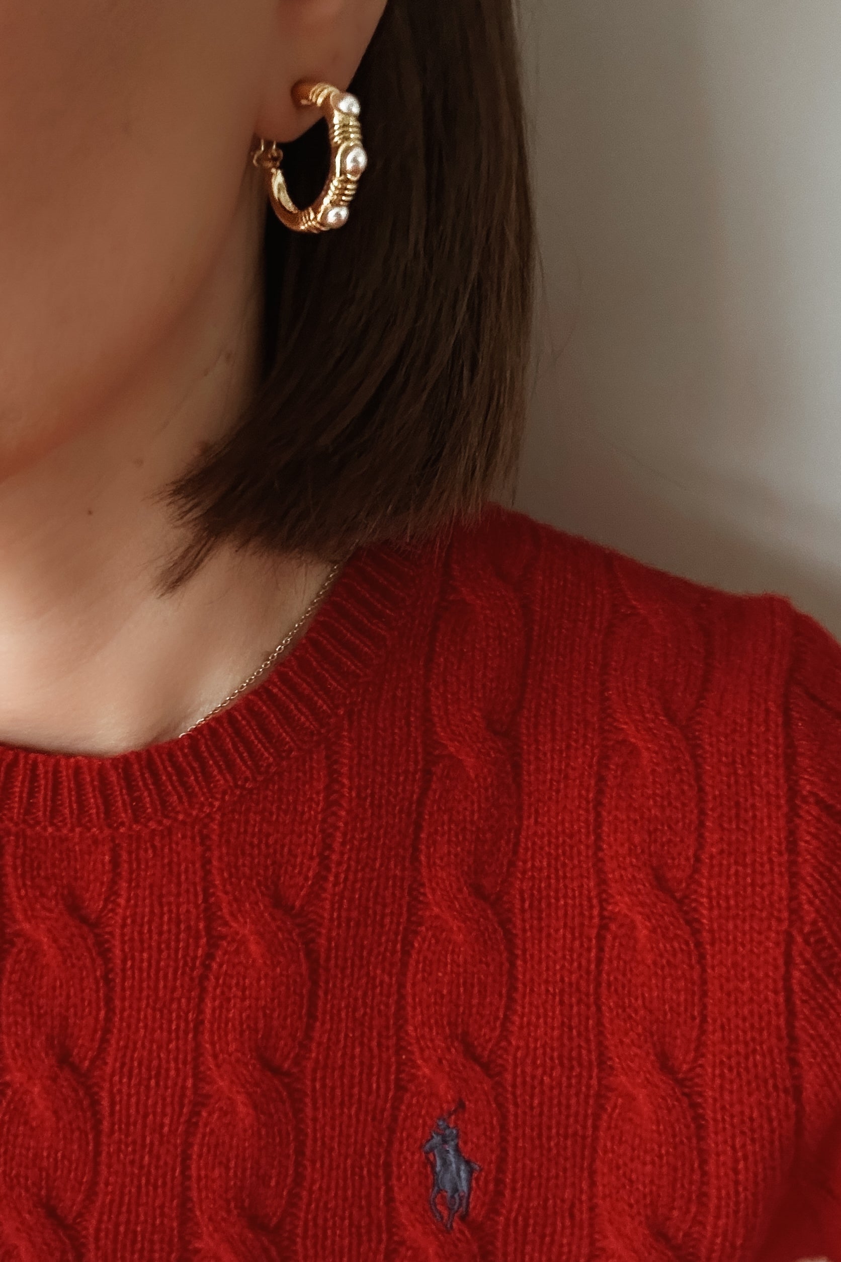 Ziva (Vintage) Hoops - Boutique Minimaliste has waterproof, durable, elegant and vintage inspired jewelry