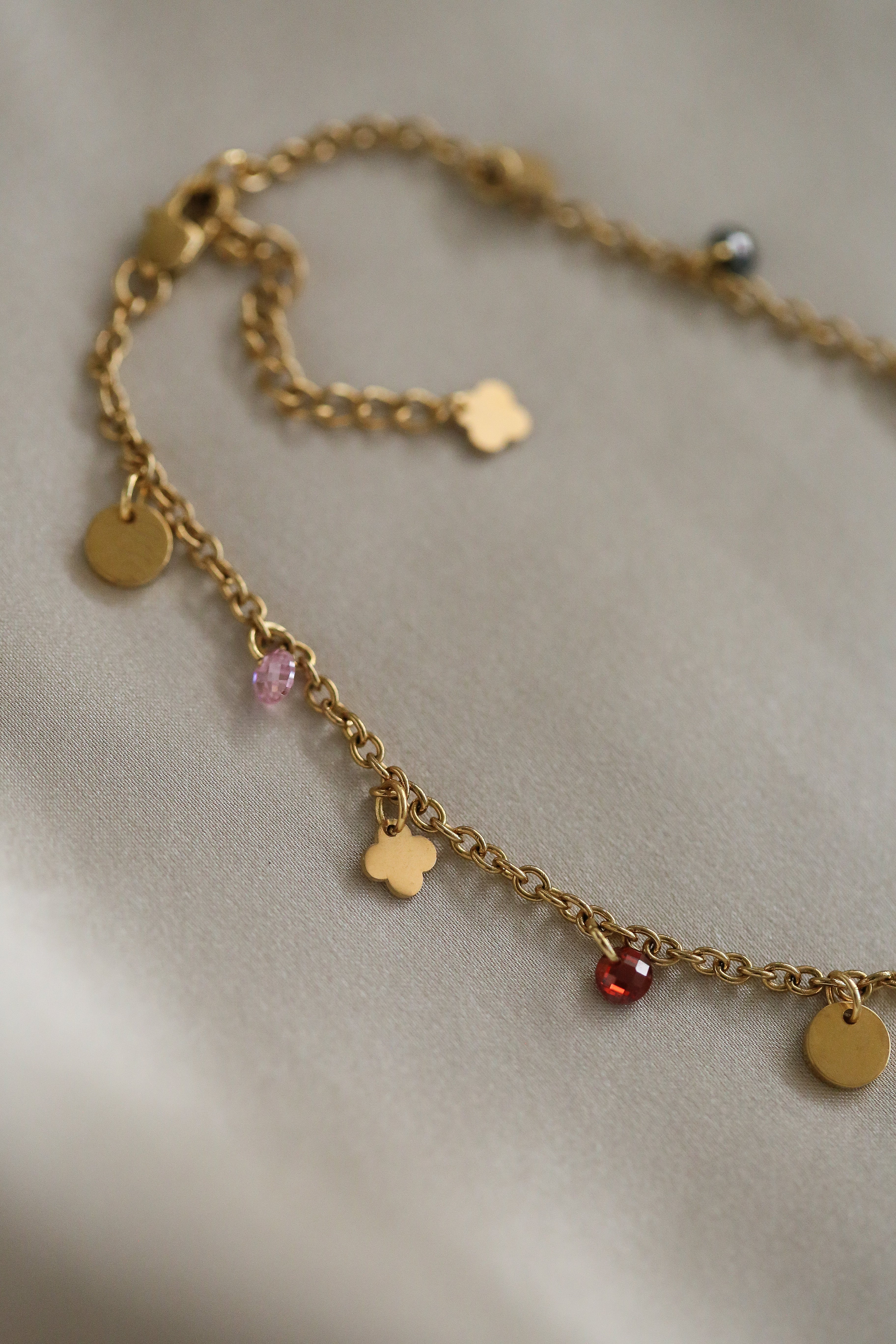 Nellie Anklet - Boutique Minimaliste has waterproof, durable, elegant and vintage inspired jewelry