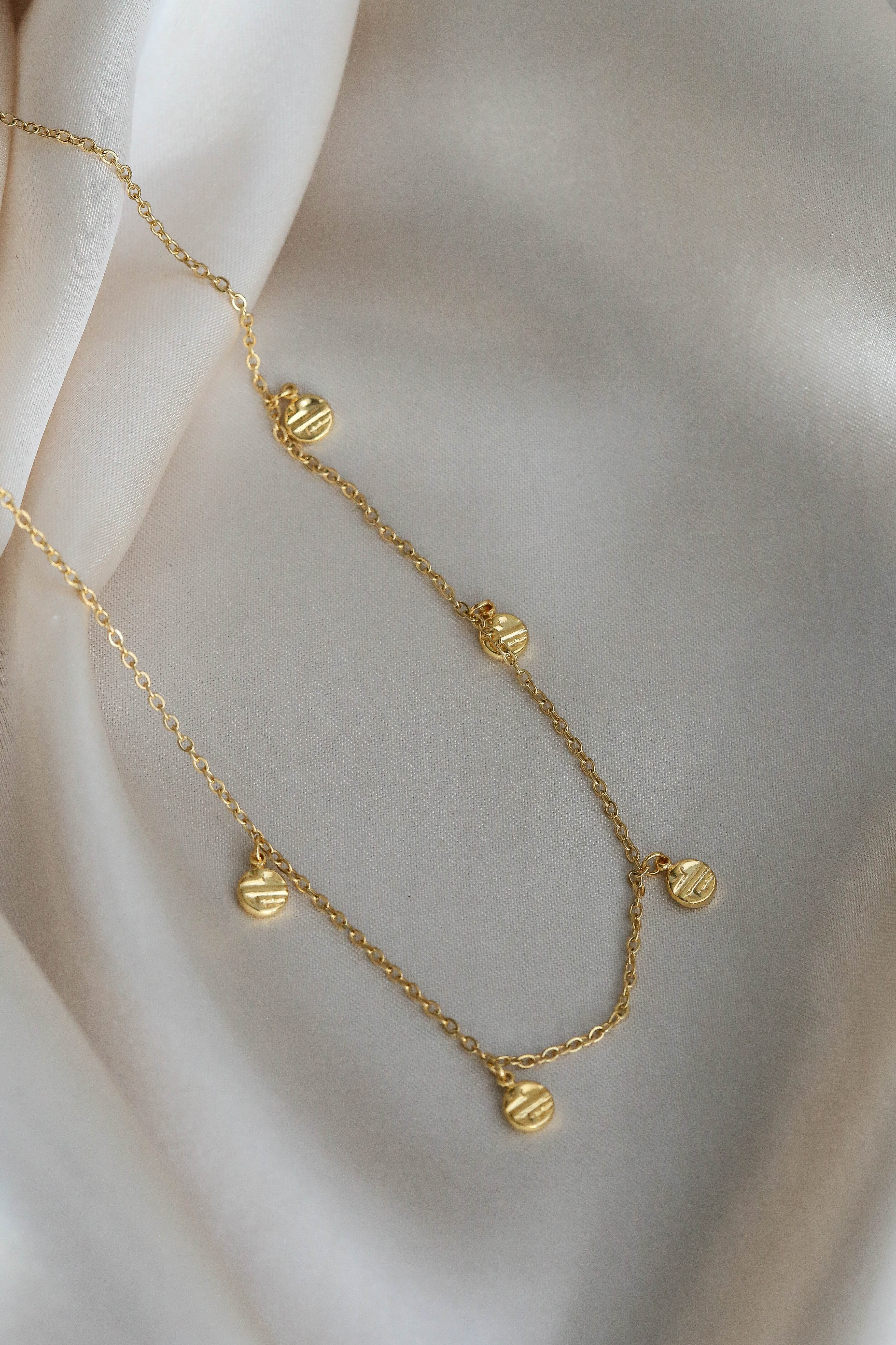 Althea Necklace - Boutique Minimaliste has waterproof, durable, elegant and vintage inspired jewelry