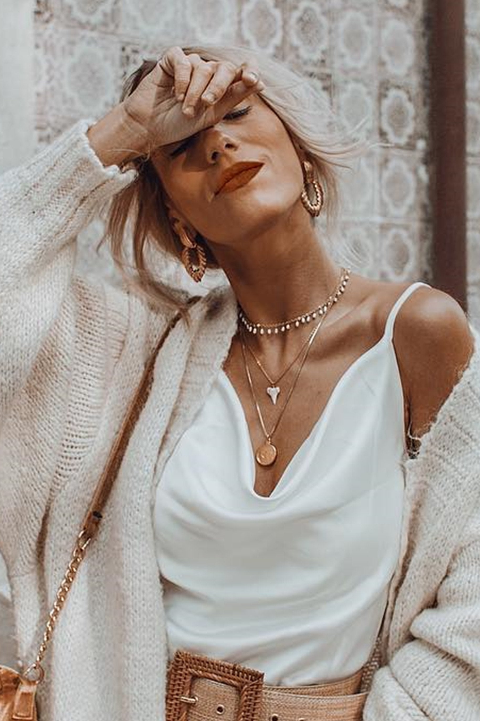 Aurelia Pearls Necklace - has waterproof, durable, elegant and vintage inspired jewelry