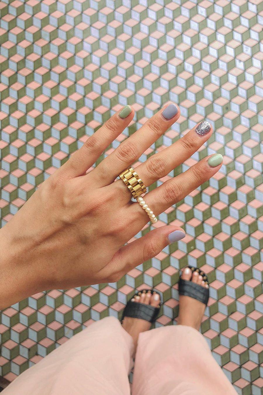 Aurelia Pearls Ring - has waterproof, durable, elegant and vintage inspired jewelry