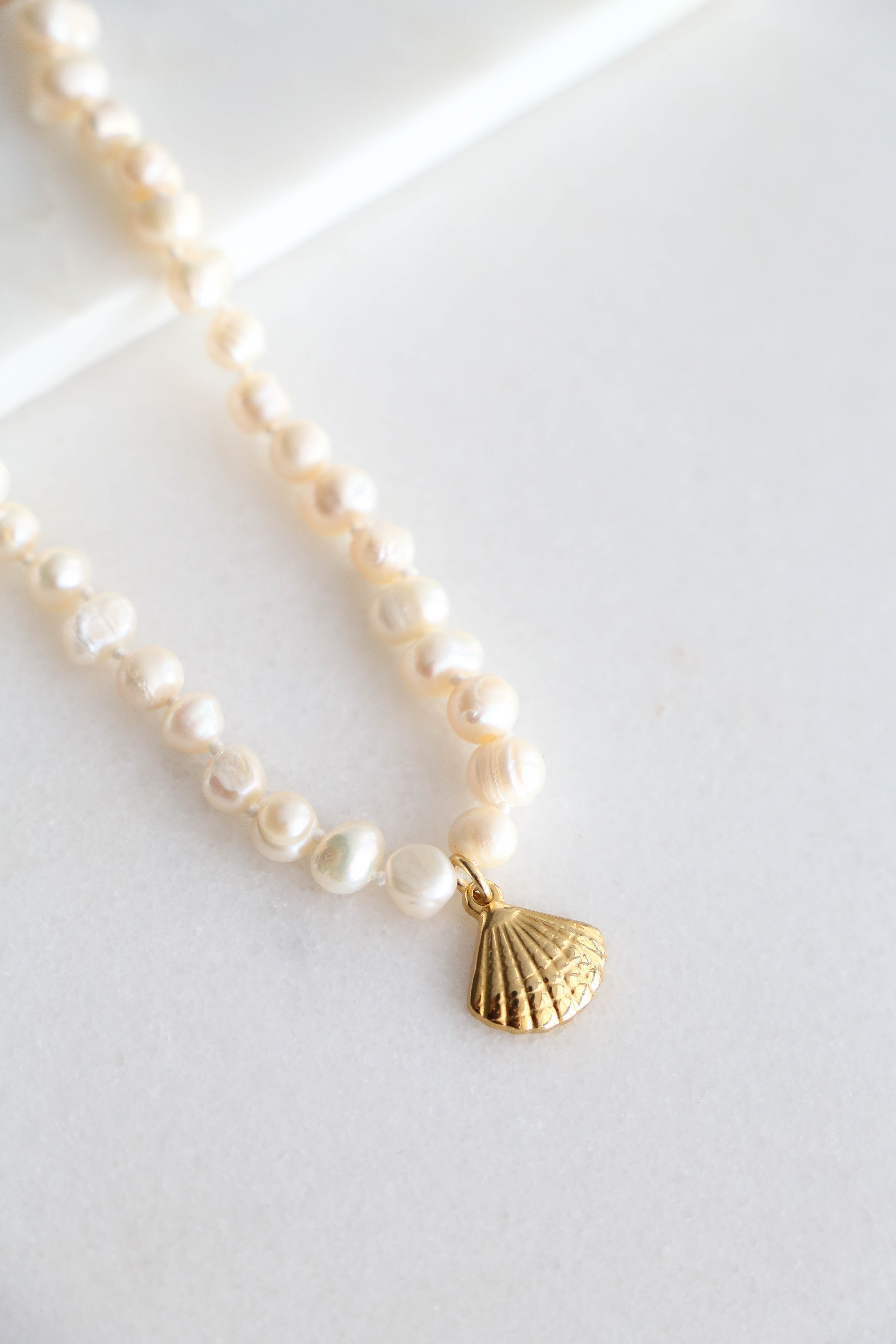 Brigitte "La Mer" Necklace - Boutique Minimaliste has waterproof, durable, elegant and vintage inspired jewelry