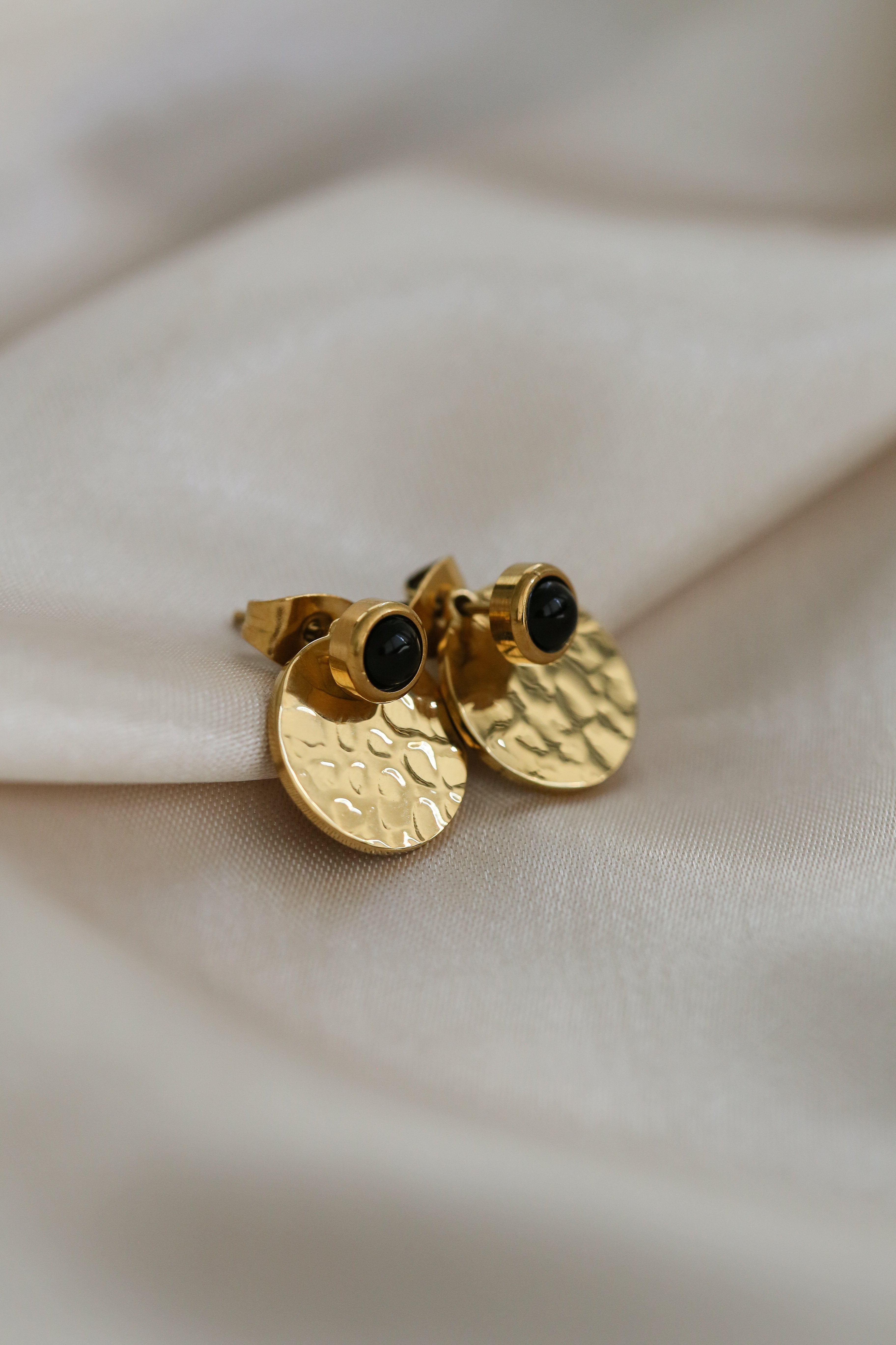 Edda Studs - Boutique Minimaliste has waterproof, durable, elegant and vintage inspired jewelry