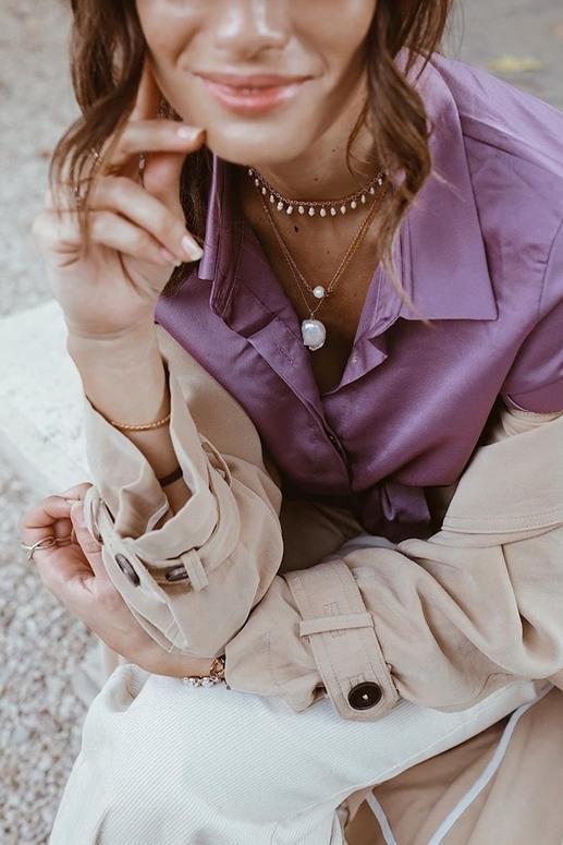 Eleonora Necklace - Boutique Minimaliste has waterproof, durable, elegant and vintage inspired jewelry