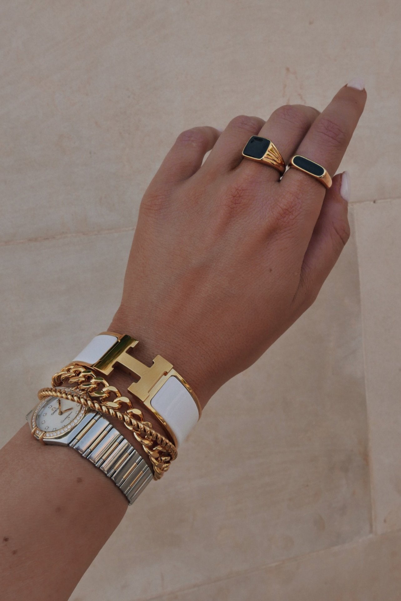 Enrica Ring - Boutique Minimaliste has waterproof, durable, elegant and vintage inspired jewelry