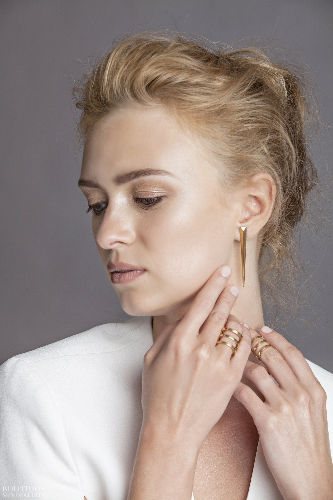 Fine Jewellery - Dagger Earrings - has waterproof, durable, elegant and vintage inspired jewelry