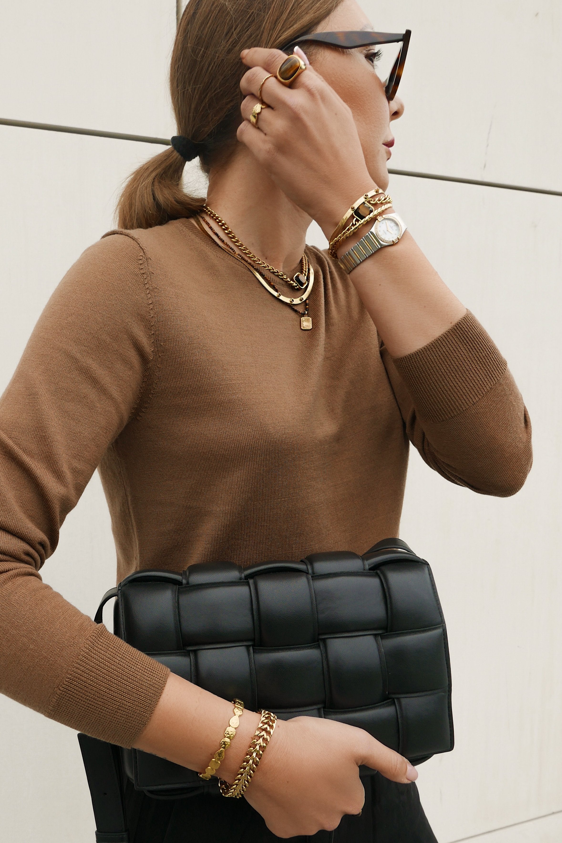 Harlow Necklace - Boutique Minimaliste has waterproof, durable, elegant and vintage inspired jewelry
