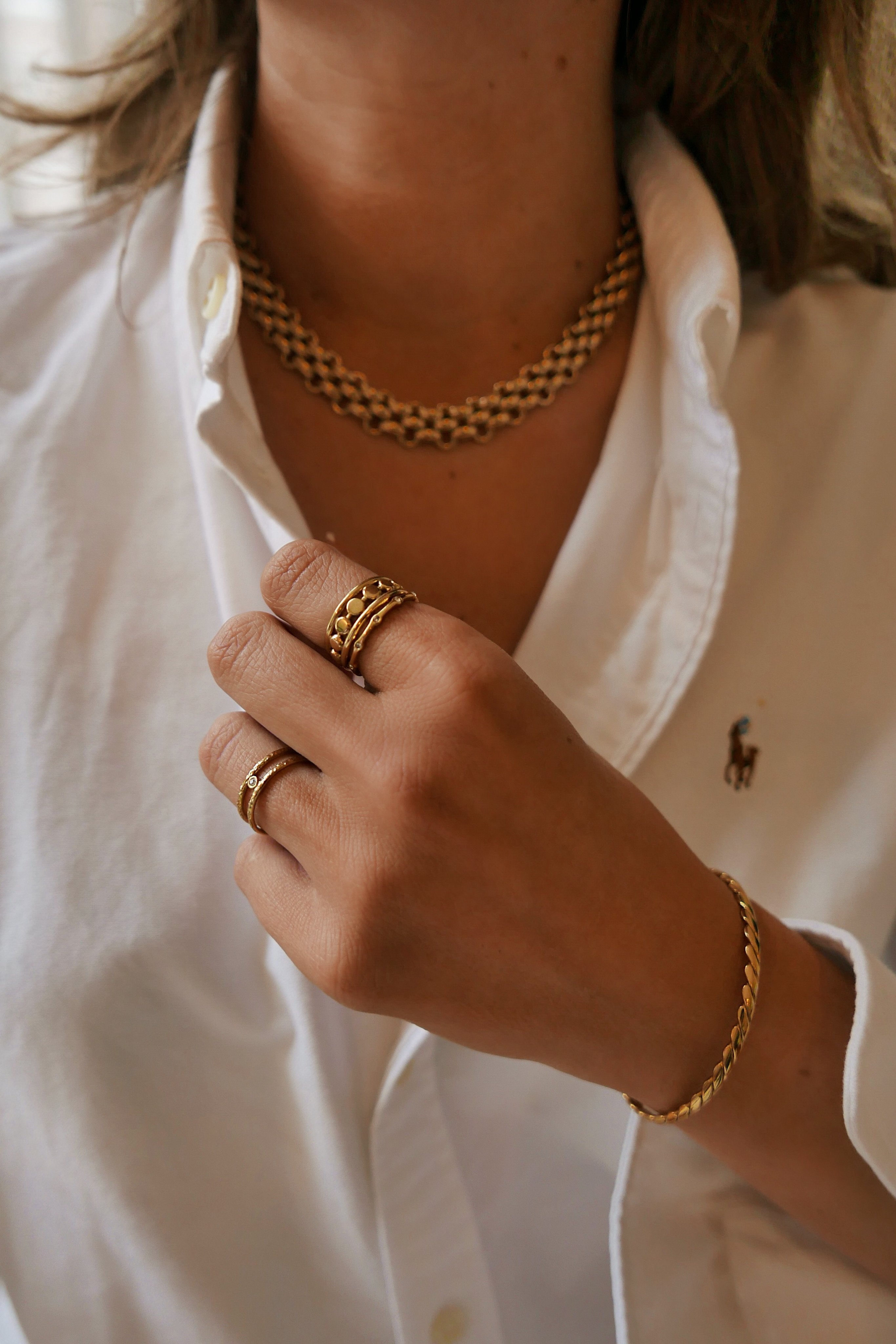 Heddie Cuff - Boutique Minimaliste has waterproof, durable, elegant and vintage inspired jewelry