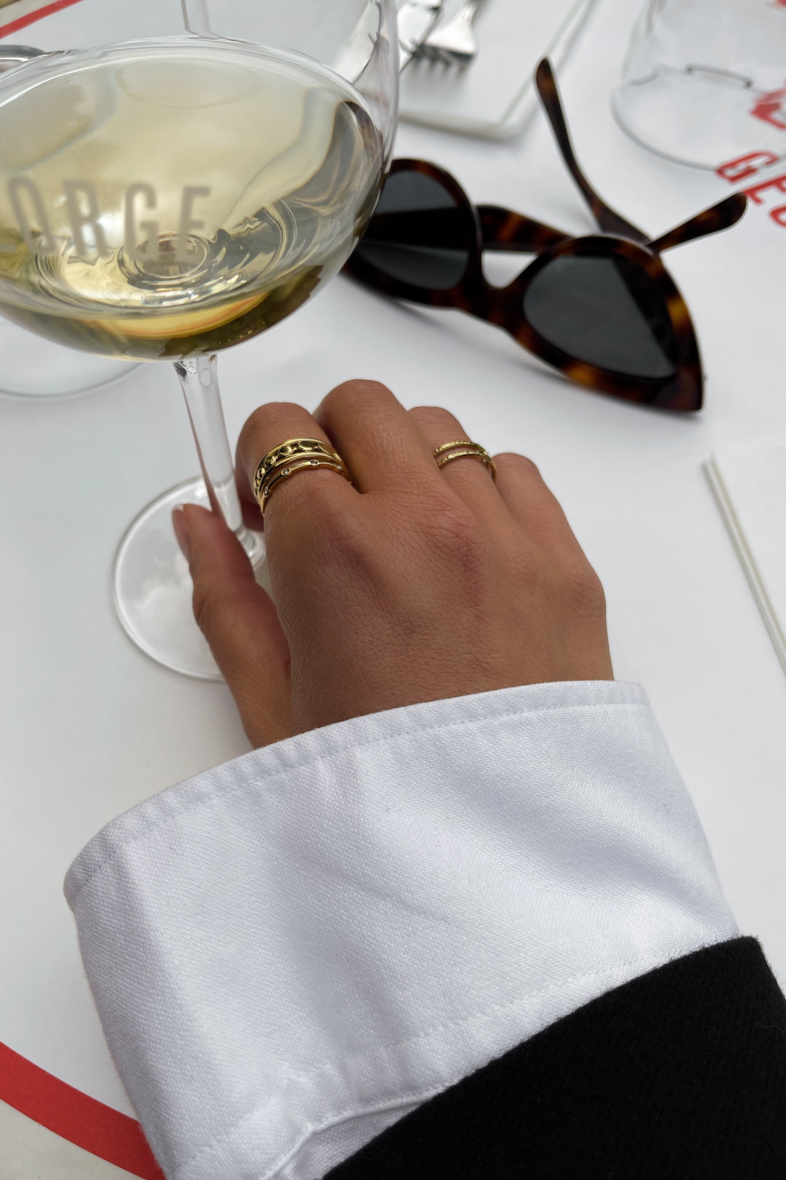Holly Ring - Boutique Minimaliste has waterproof, durable, elegant and vintage inspired jewelry