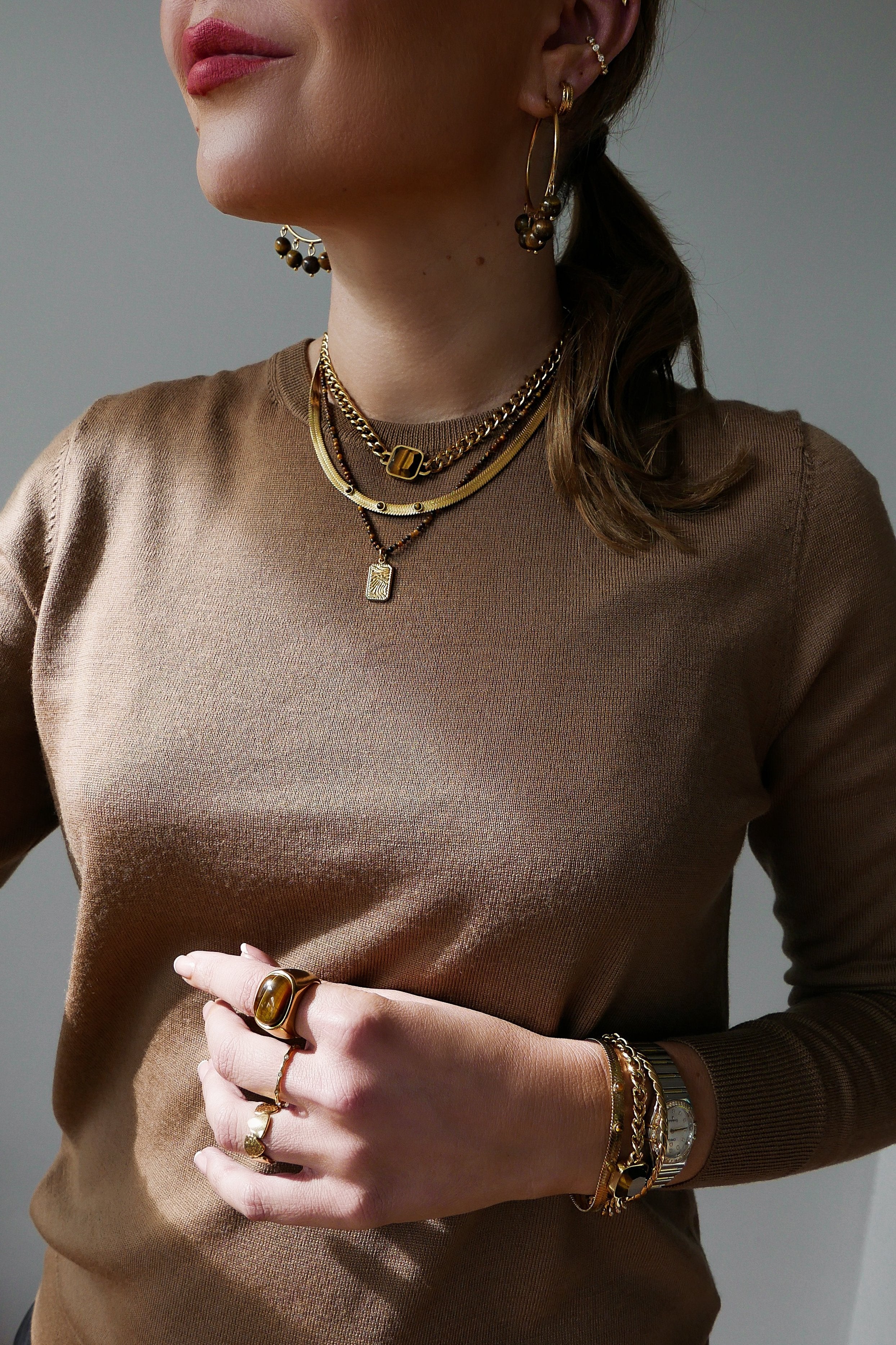 Hope Necklace - Boutique Minimaliste has waterproof, durable, elegant and vintage inspired jewelry