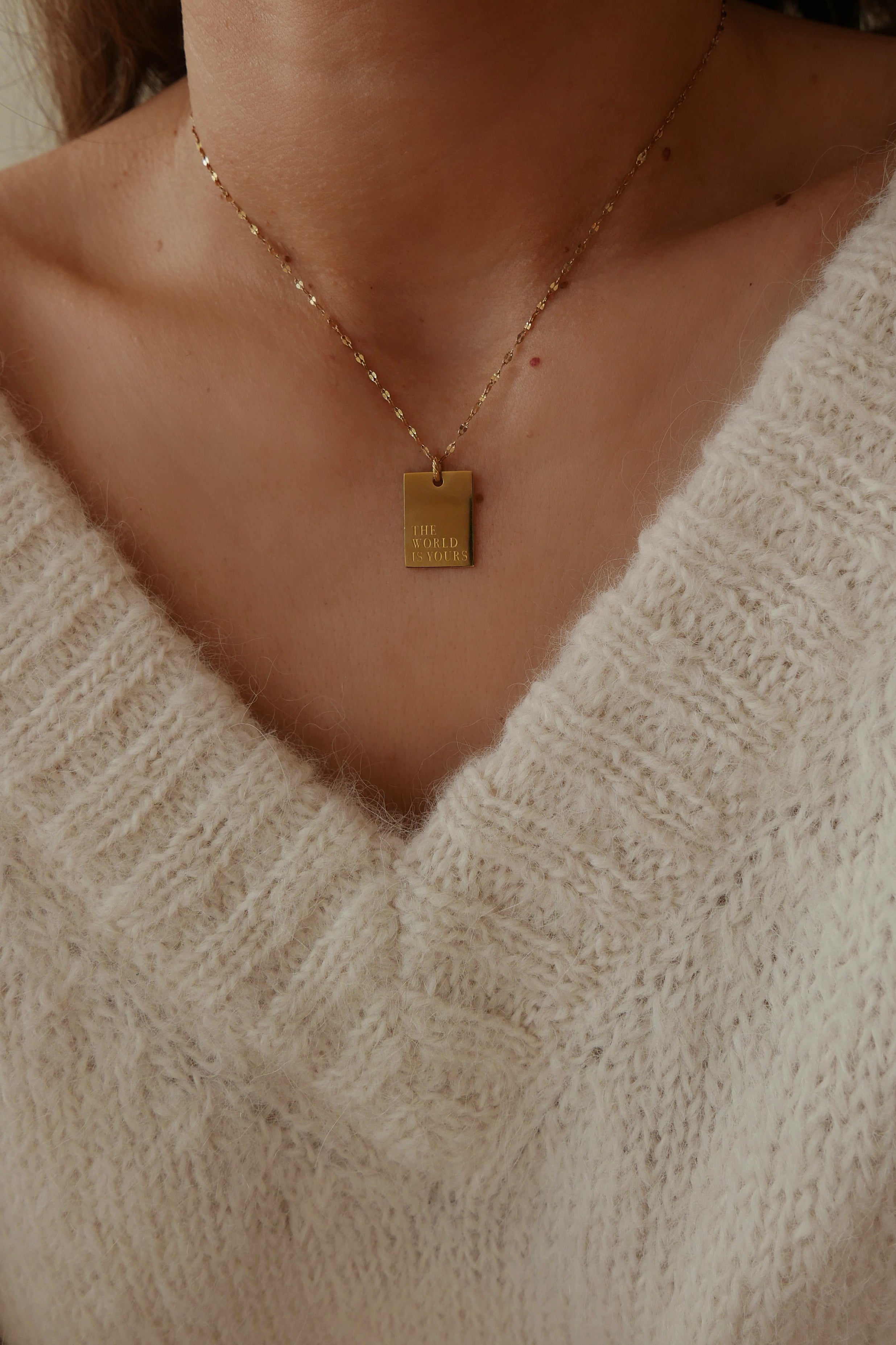 Ila Necklace - Boutique Minimaliste has waterproof, durable, elegant and vintage inspired jewelry