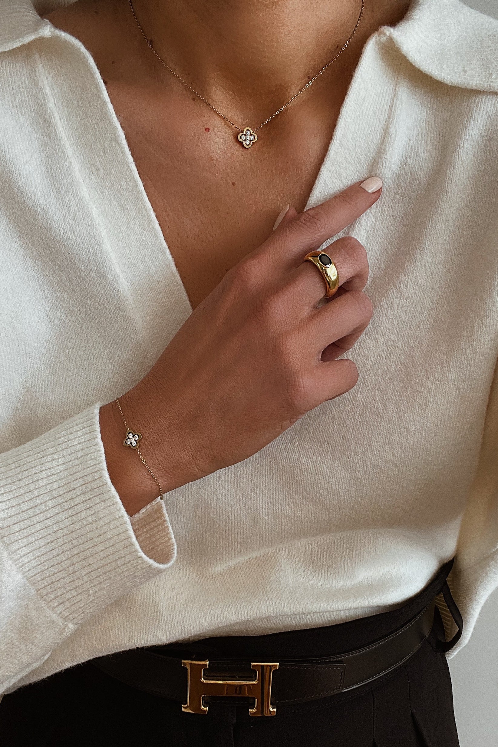 Kaitlyn Ring - Boutique Minimaliste has waterproof, durable, elegant and vintage inspired jewelry