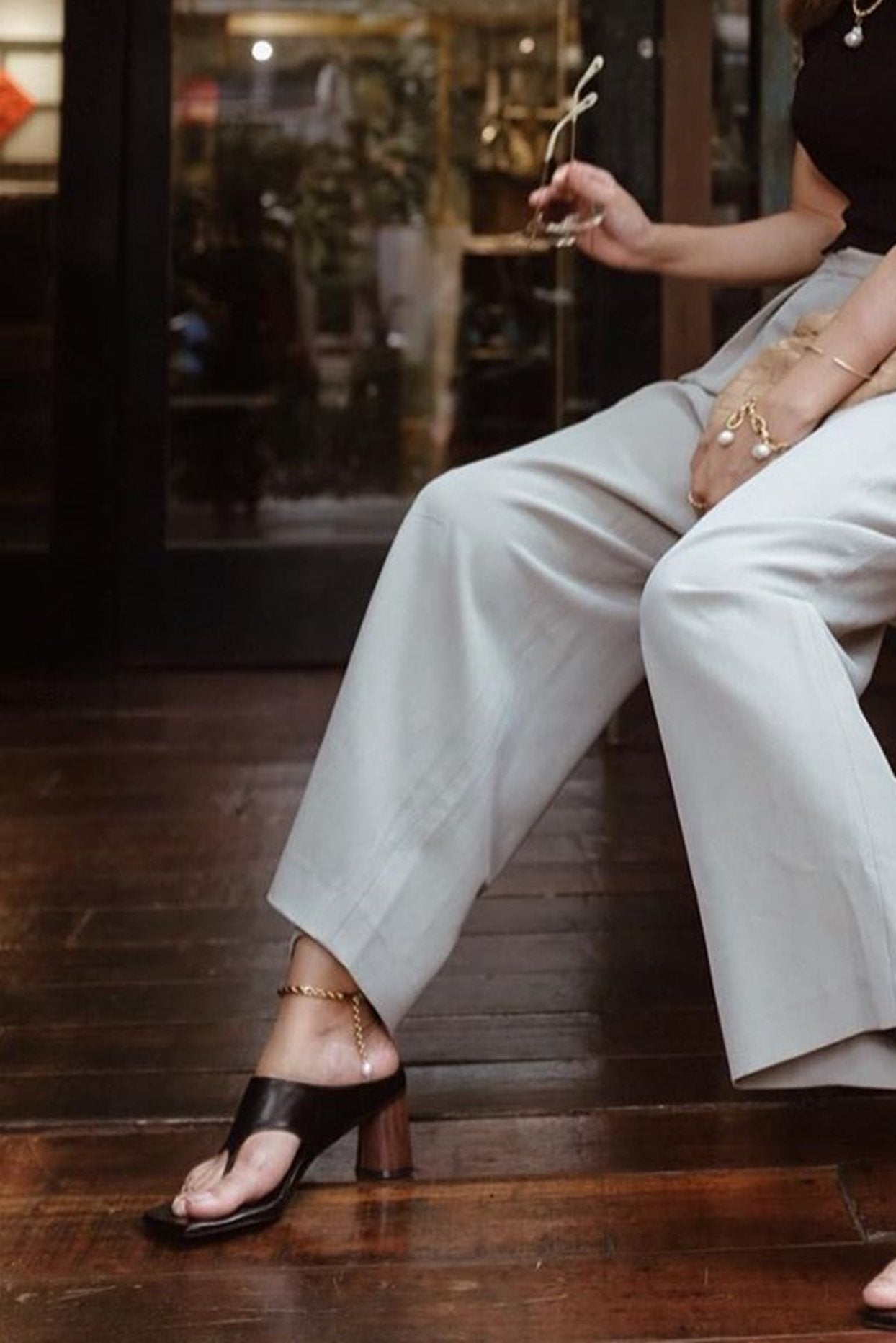 Lola Anklet - Boutique Minimaliste has waterproof, durable, elegant and vintage inspired jewelry