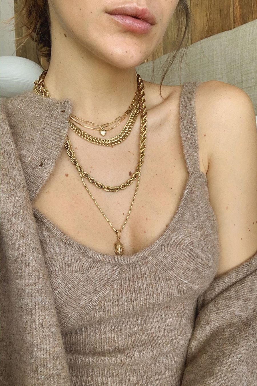 Lola Necklace - Boutique Minimaliste has waterproof, durable, elegant and vintage inspired jewelry