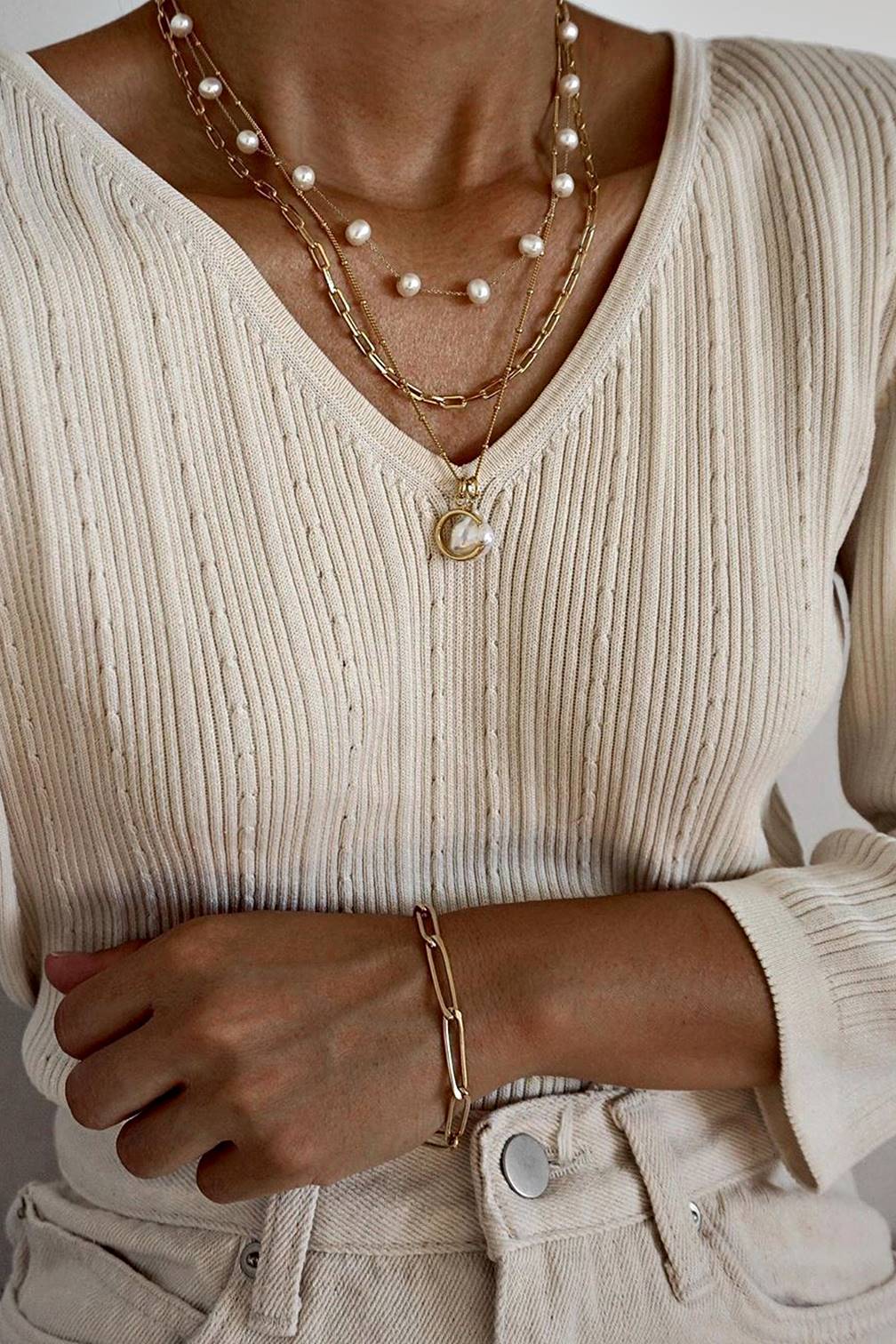 Lucius Chain bracelet - Boutique Minimaliste has waterproof, durable, elegant and vintage inspired jewelry