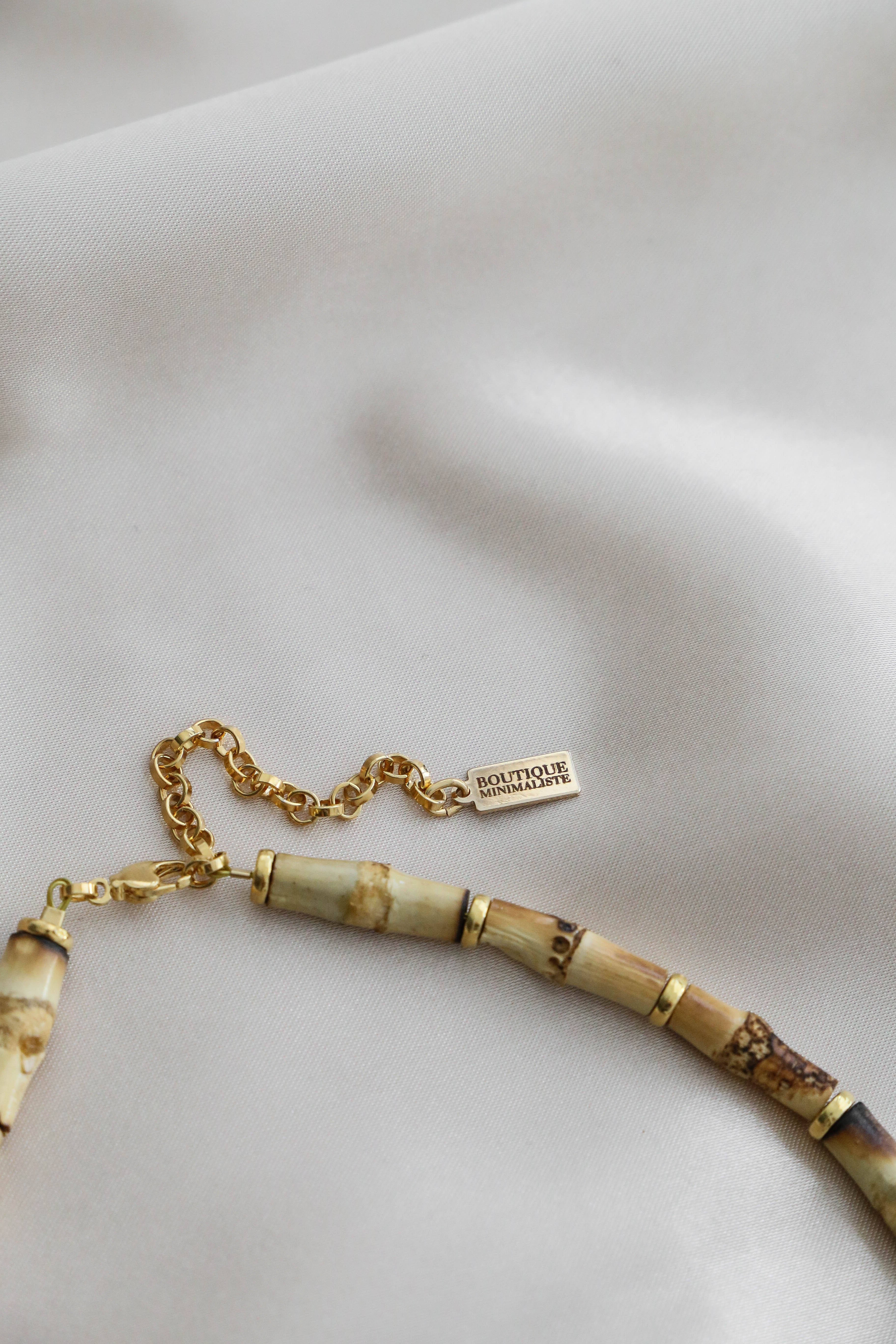 Madagascar Necklace - Boutique Minimaliste has waterproof, durable, elegant and vintage inspired jewelry