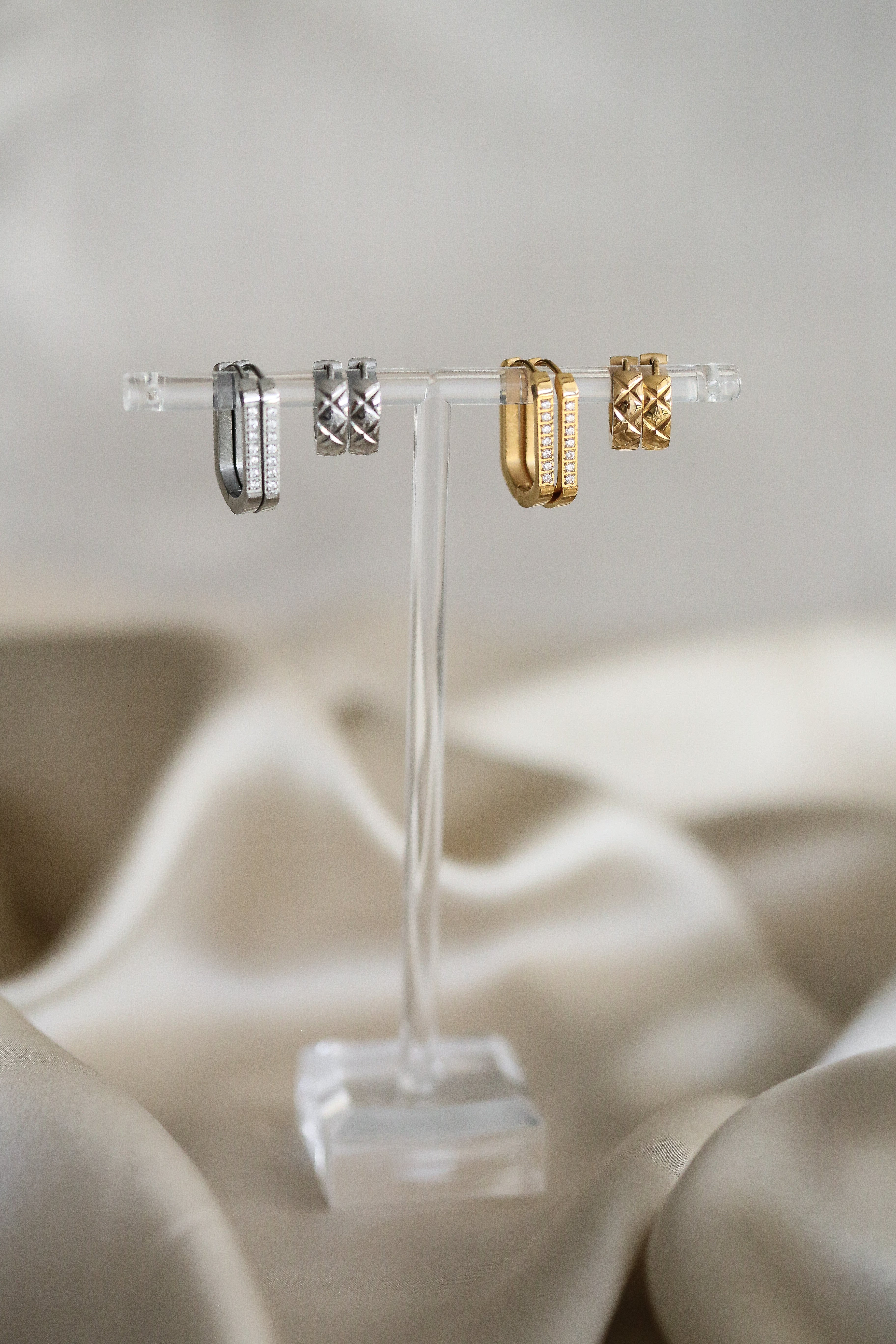 Nala Huggies - Boutique Minimaliste has waterproof, durable, elegant and vintage inspired jewelry