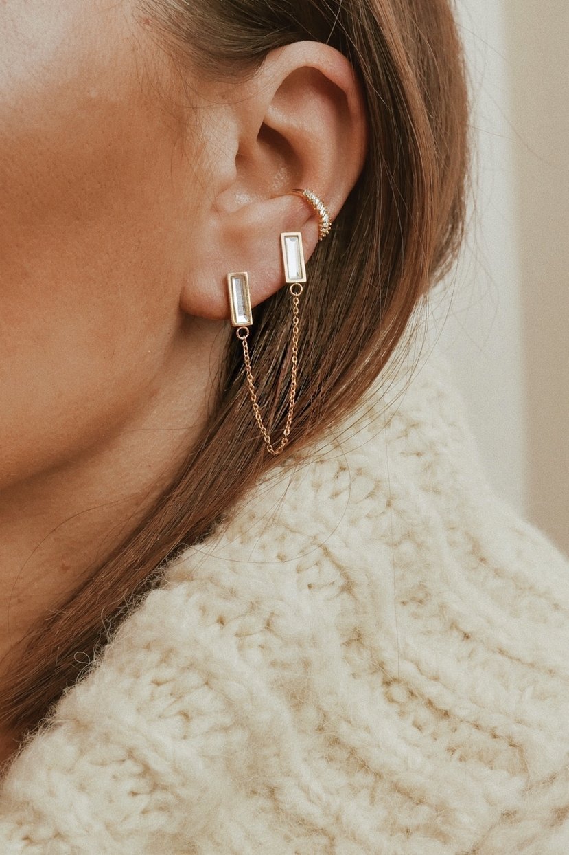 Parma Earrings - Boutique Minimaliste has waterproof, durable, elegant and vintage inspired jewelry