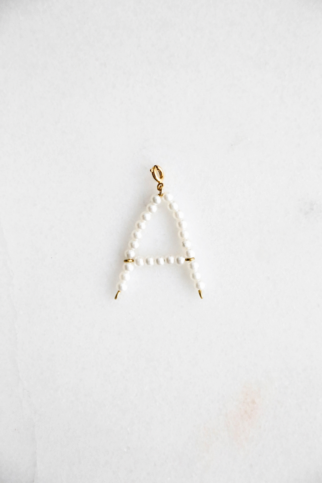 Pearl Initial - Boutique Minimaliste has waterproof, durable, elegant and vintage inspired jewelry