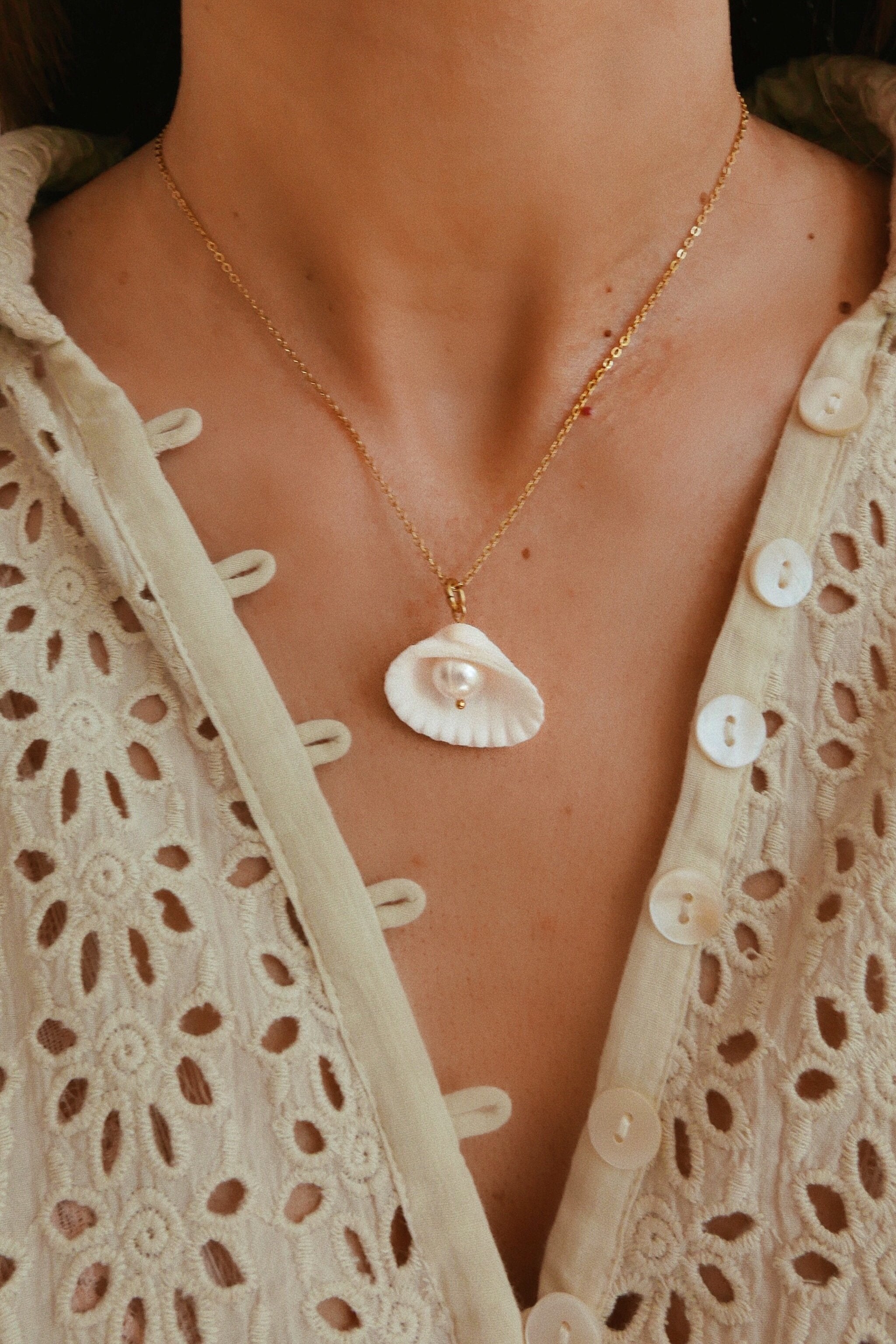 Porto Cervo Necklace - has waterproof, durable, elegant and vintage inspired jewelry