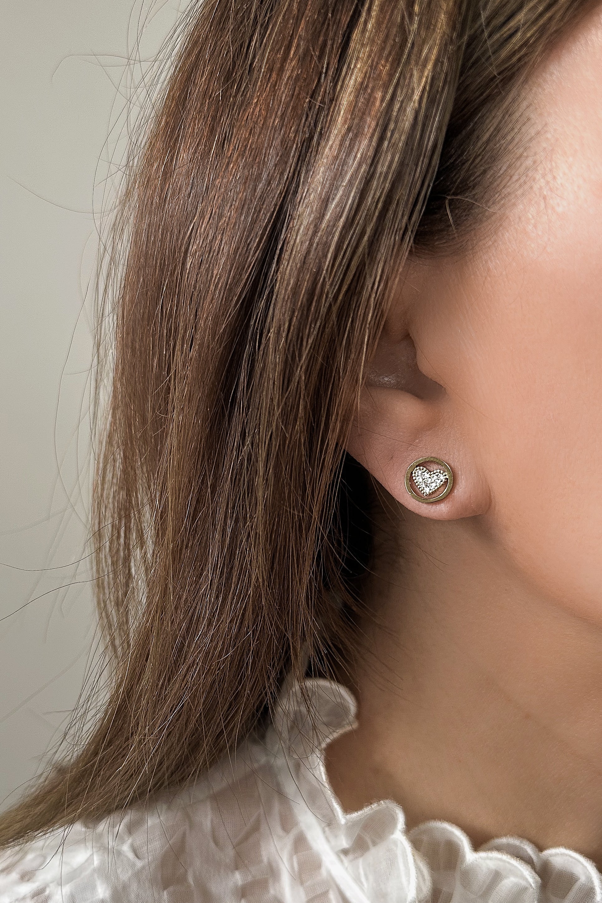 Rosie Studs - Boutique Minimaliste has waterproof, durable, elegant and vintage inspired jewelry