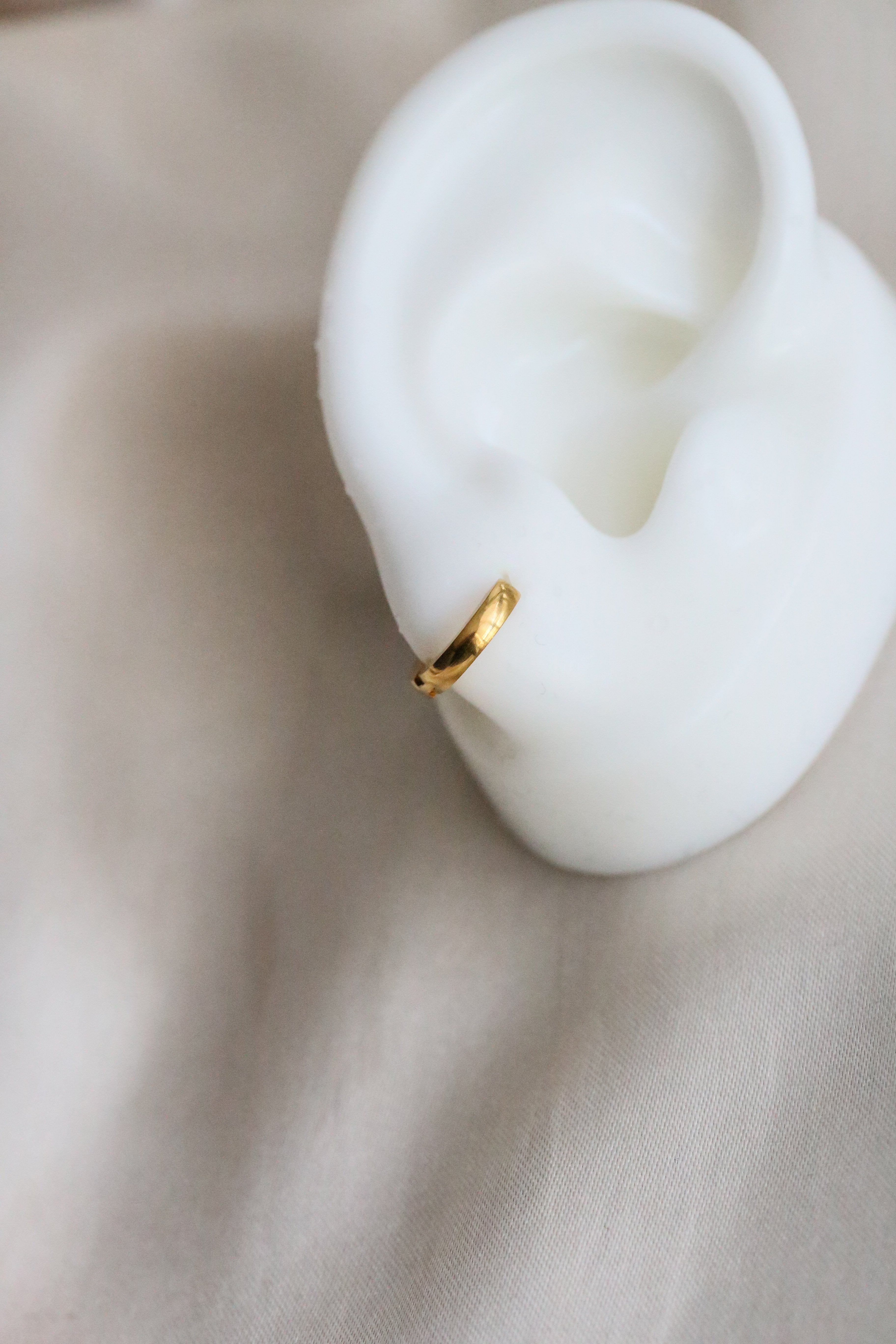 Tiny Classic Huggies - Boutique Minimaliste has waterproof, durable, elegant and vintage inspired jewelry