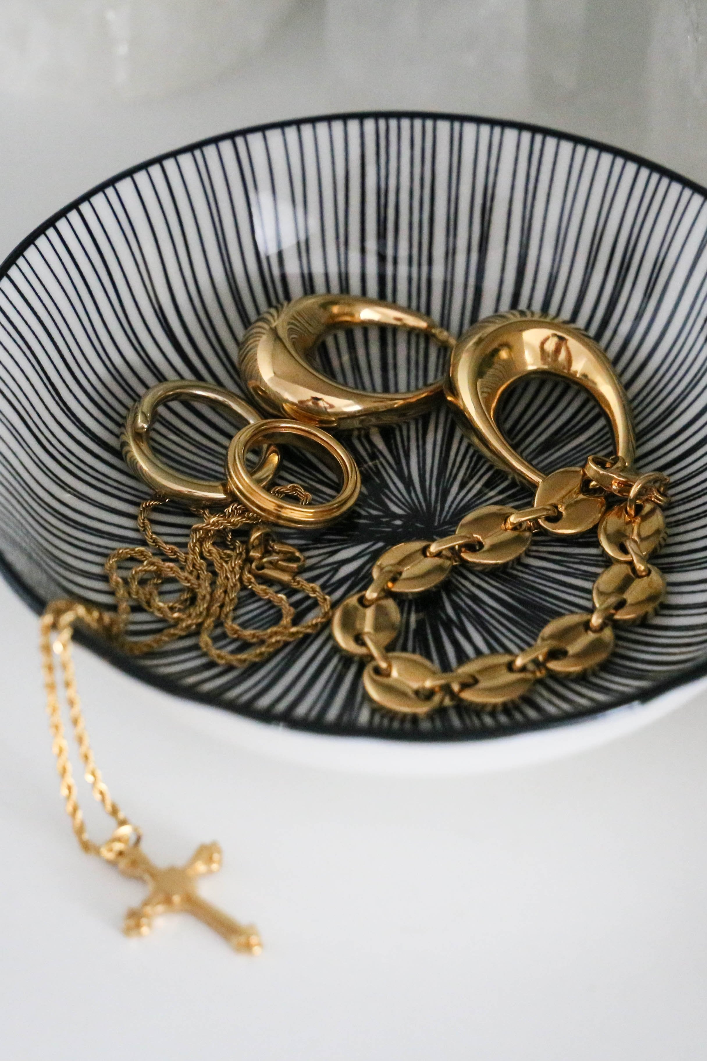 Trinket Dish - Sketch - has waterproof, durable, elegant and vintage inspired jewelry