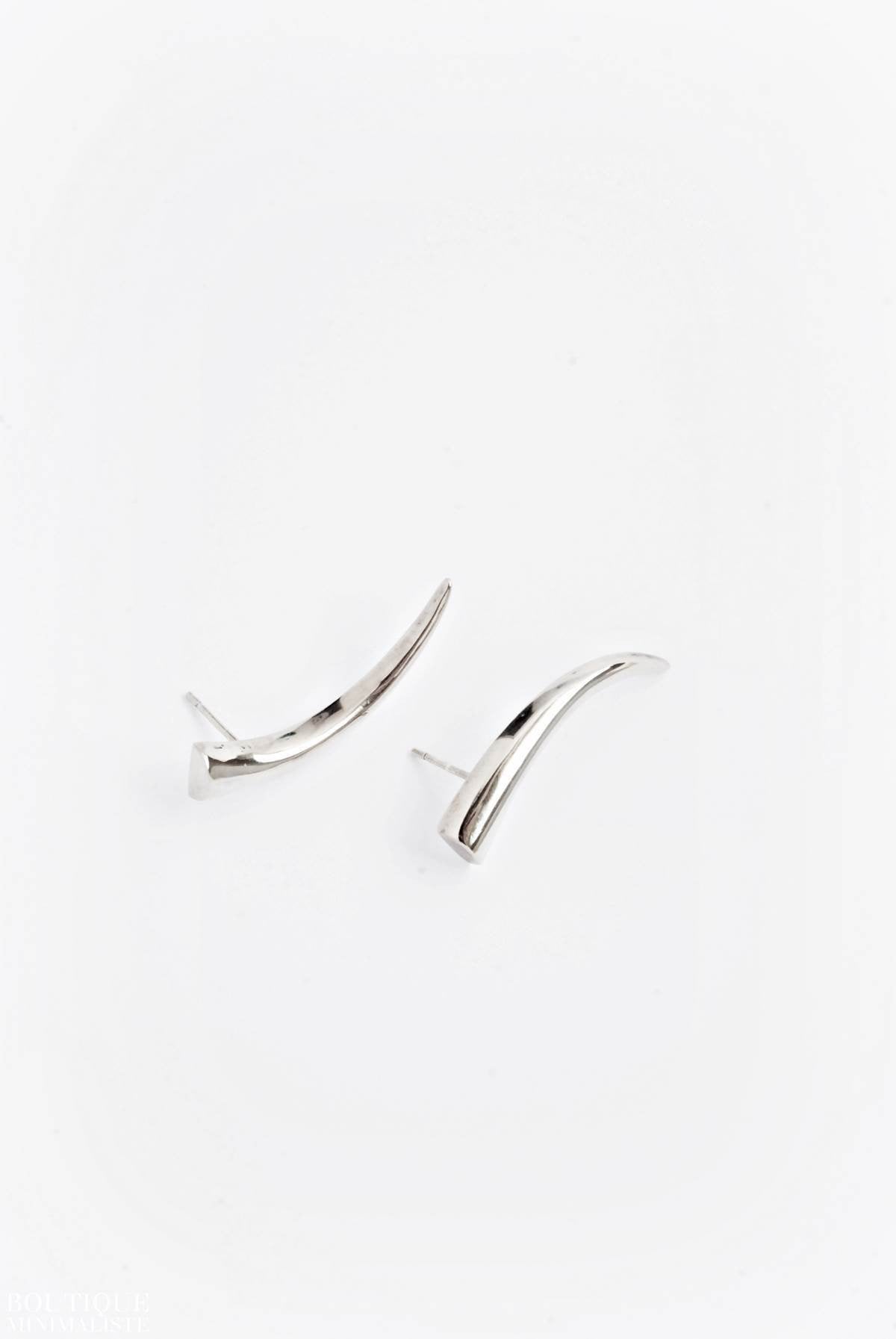 Tusk Earrings - Boutique Minimaliste has waterproof, durable, elegant and vintage inspired jewelry