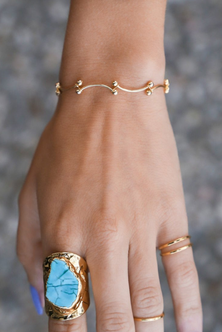 Vintage Chain bracelet - Bars - Boutique Minimaliste has waterproof, durable, elegant and vintage inspired jewelry