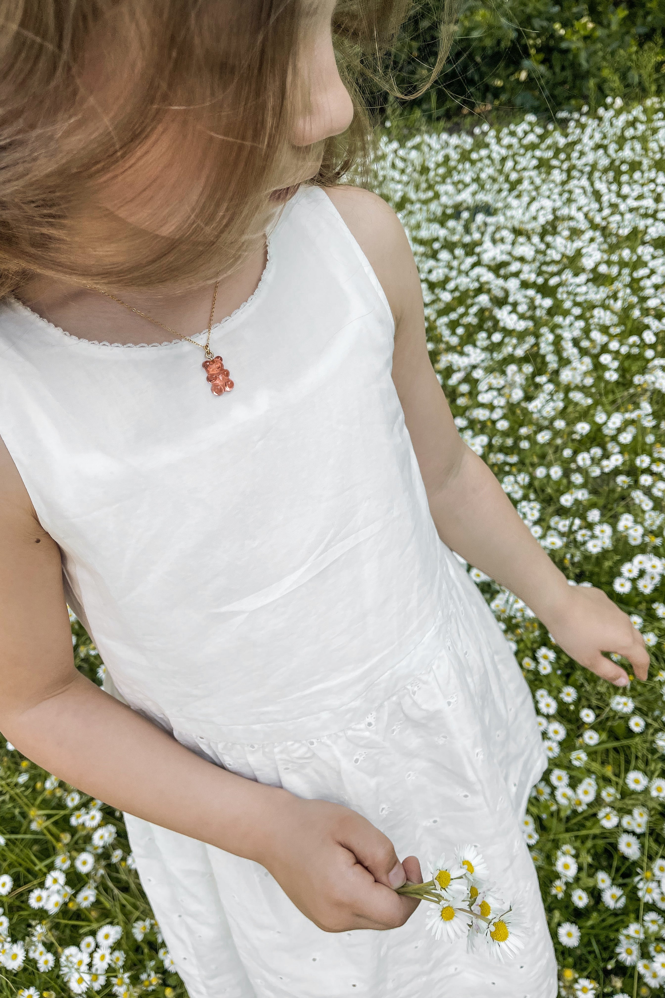 Violet (children) Necklace - Boutique Minimaliste has waterproof, durable, elegant and vintage inspired jewelry