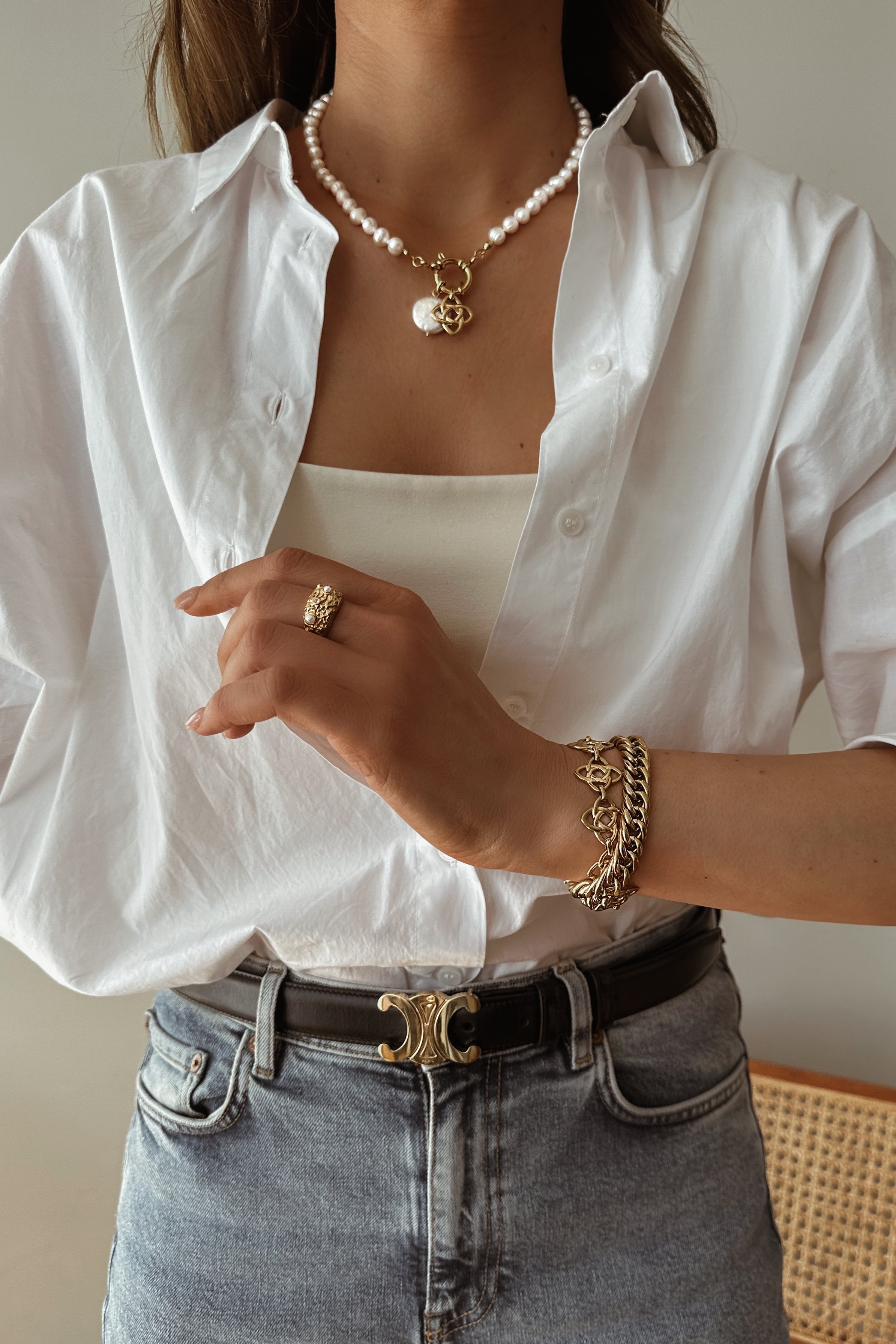 Winona Necklace - Boutique Minimaliste has waterproof, durable, elegant and vintage inspired jewelry